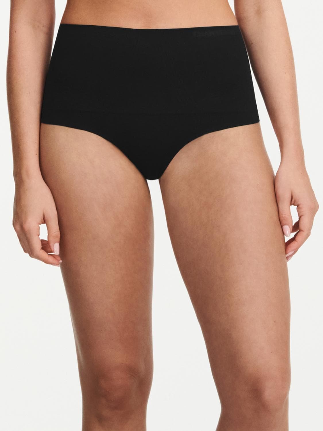 Tanga moldeador de talle alto - Negro