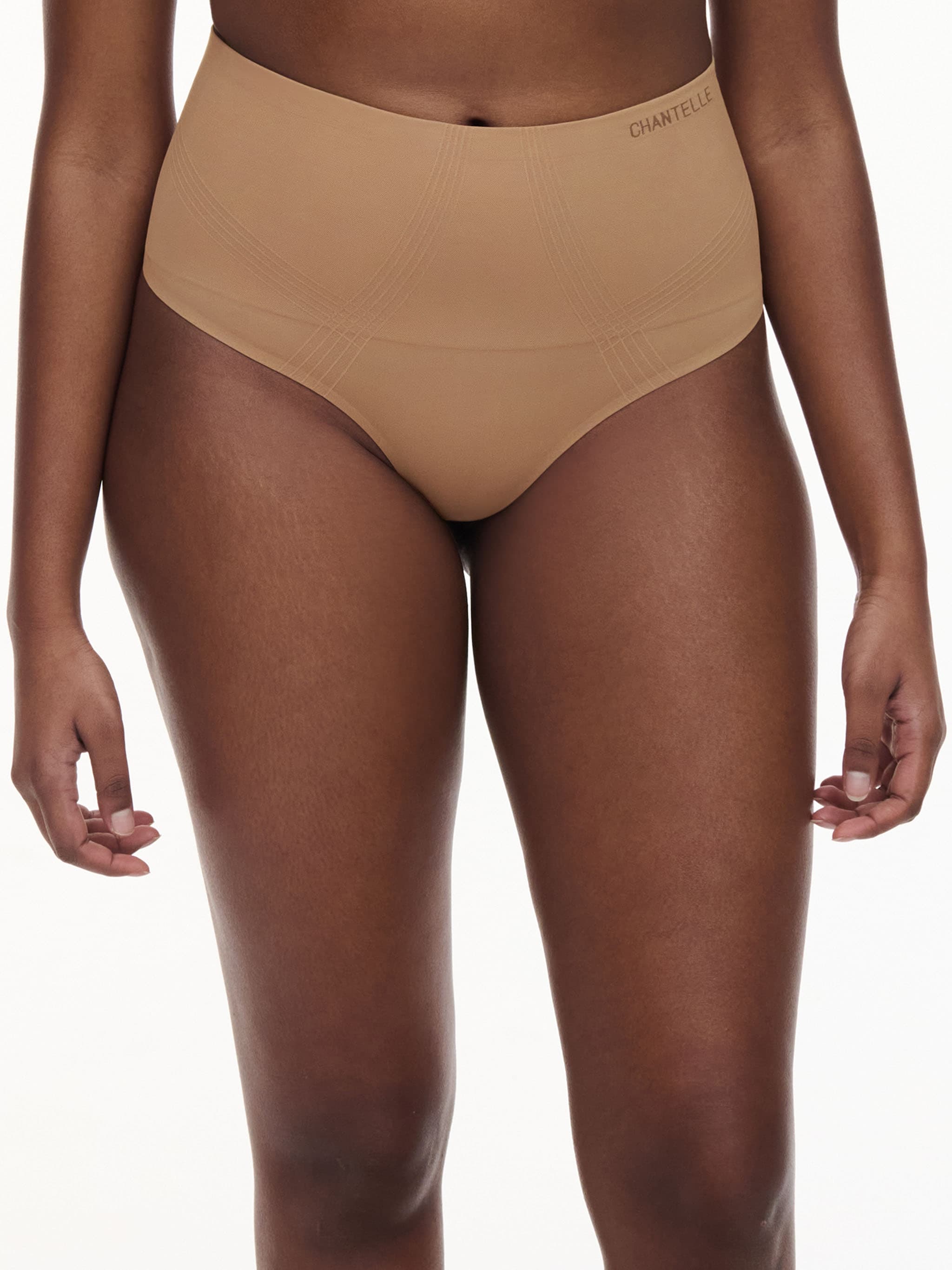 Tanga moldeador de talle alto - Terracotta