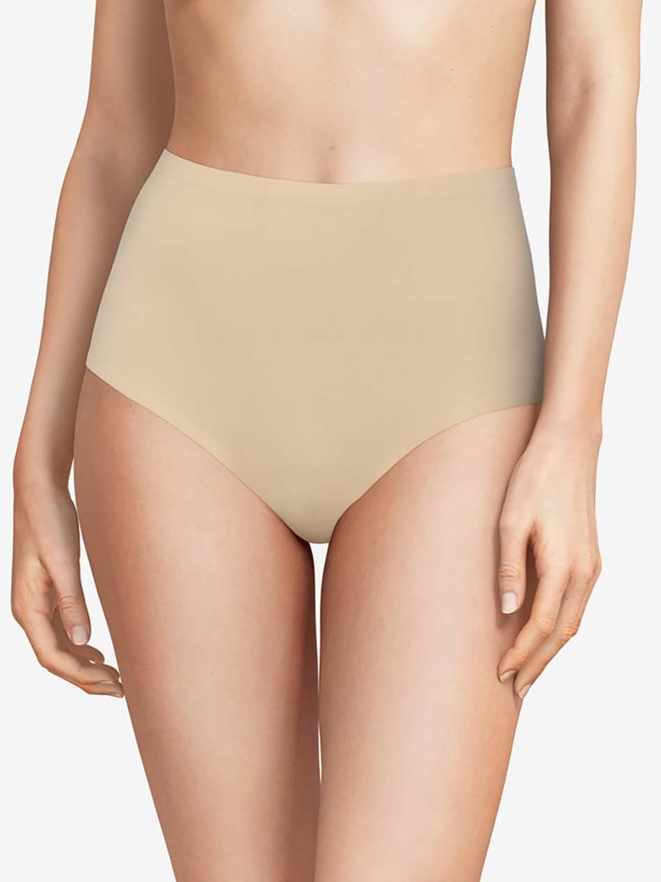 Braguita de talle alto plus size - Nude