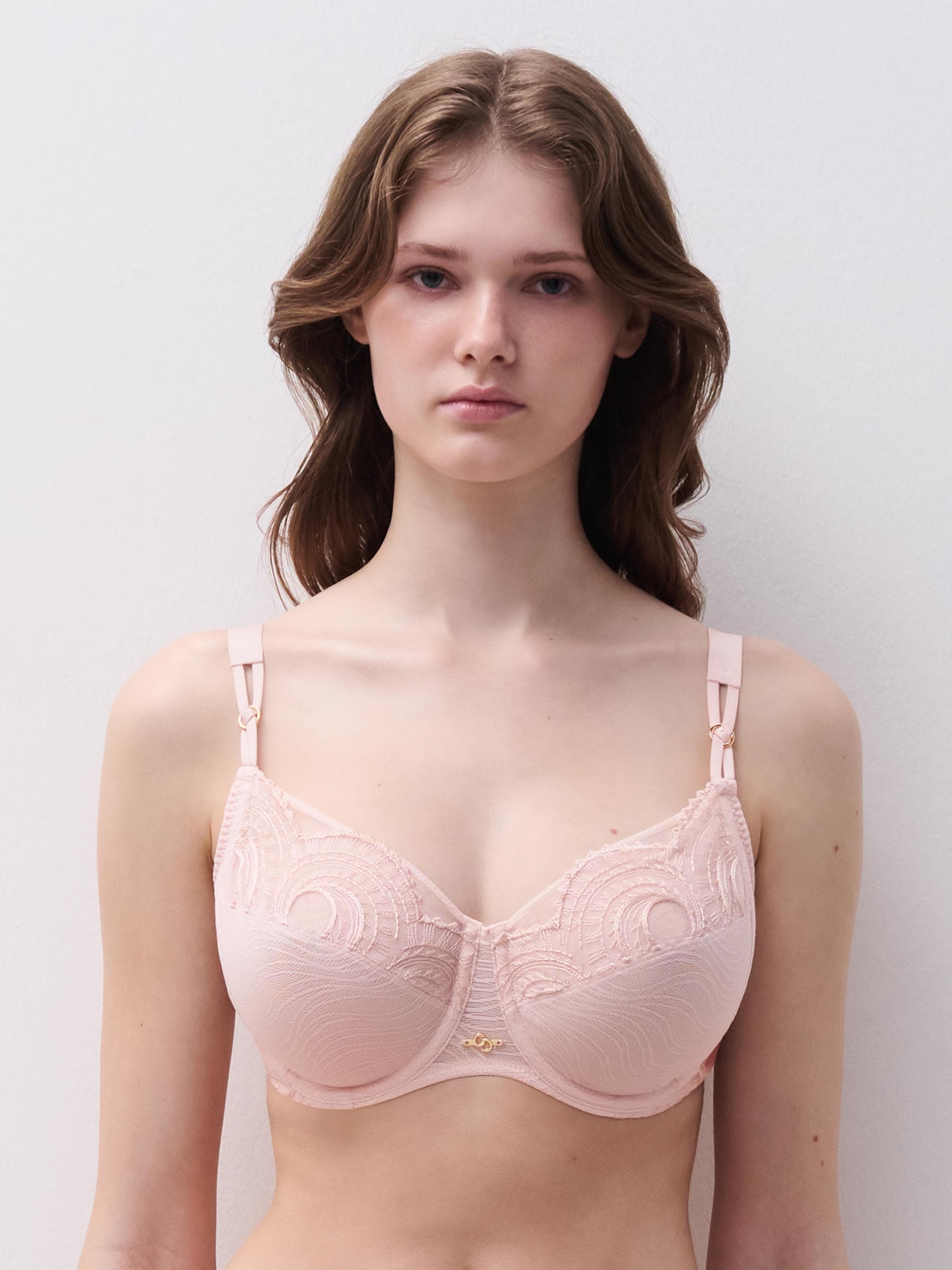 Sujetador Con Aros cubriente - Rosa tafetán