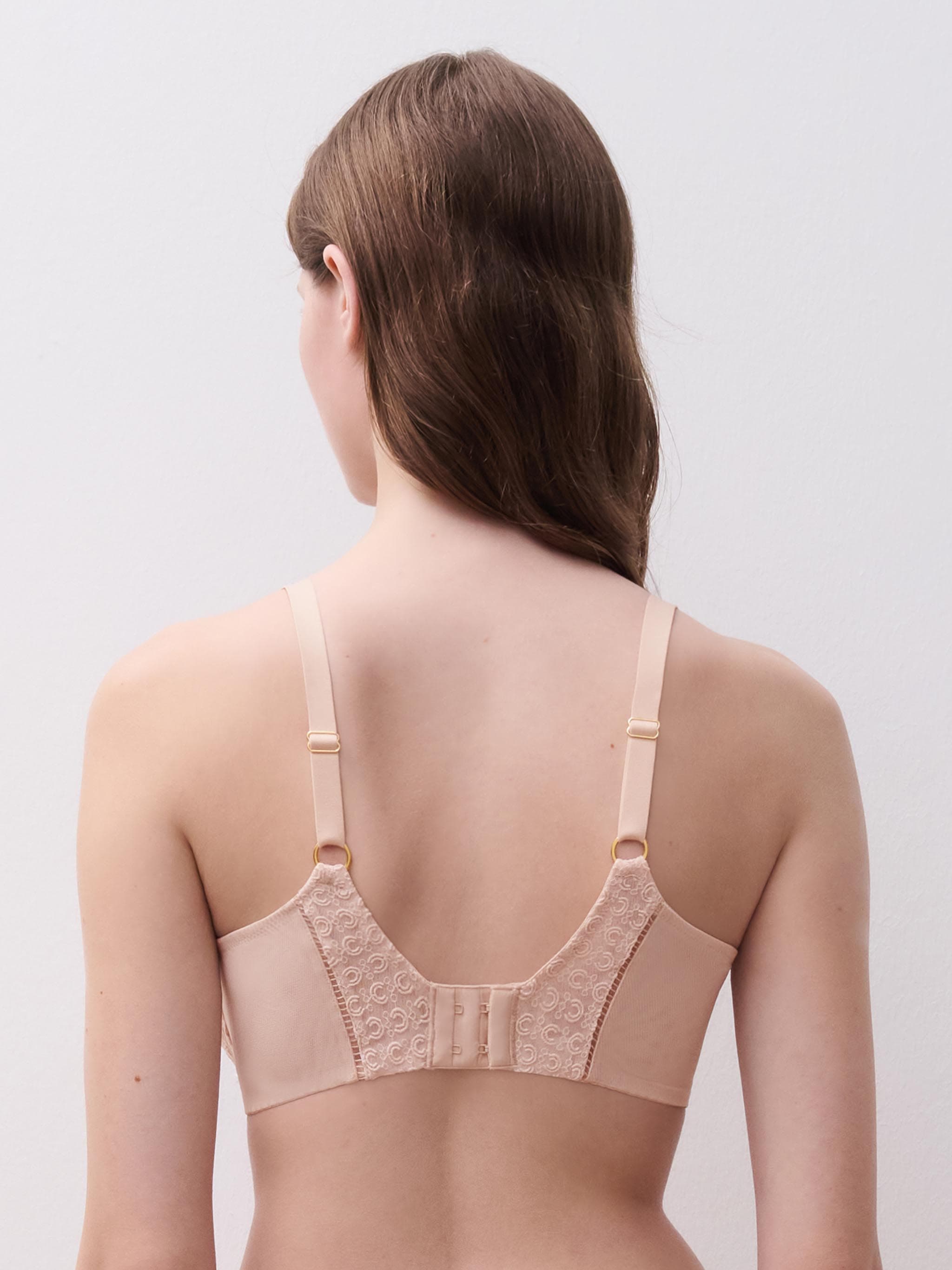 Sujetador Con Aros cubriente - Beige dorado