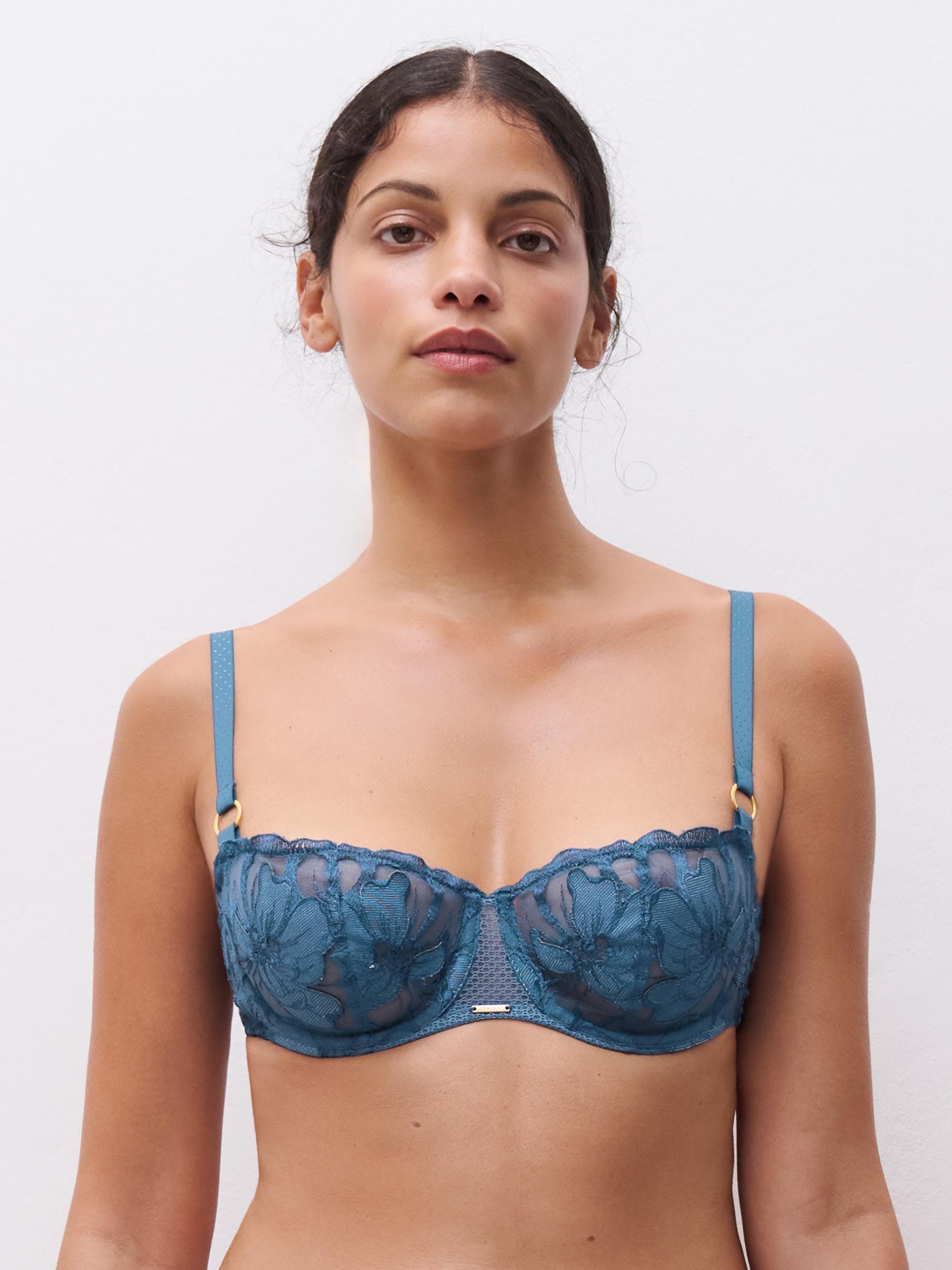 Sujetador Balconette - Azul Cowboy Denim