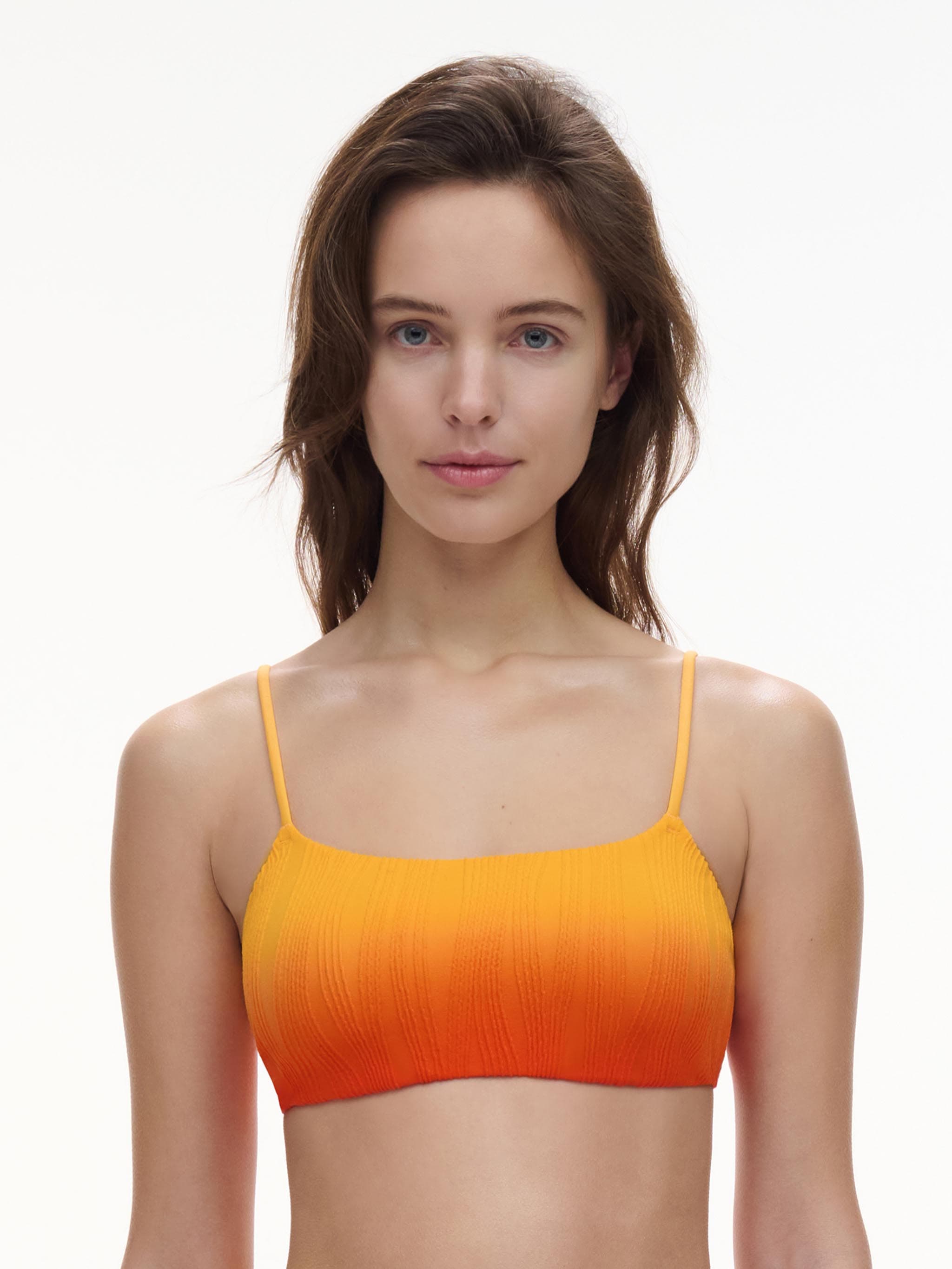 Bralette sin aros preformado con almohadillas extraíbles - Amanecer Tie & Die