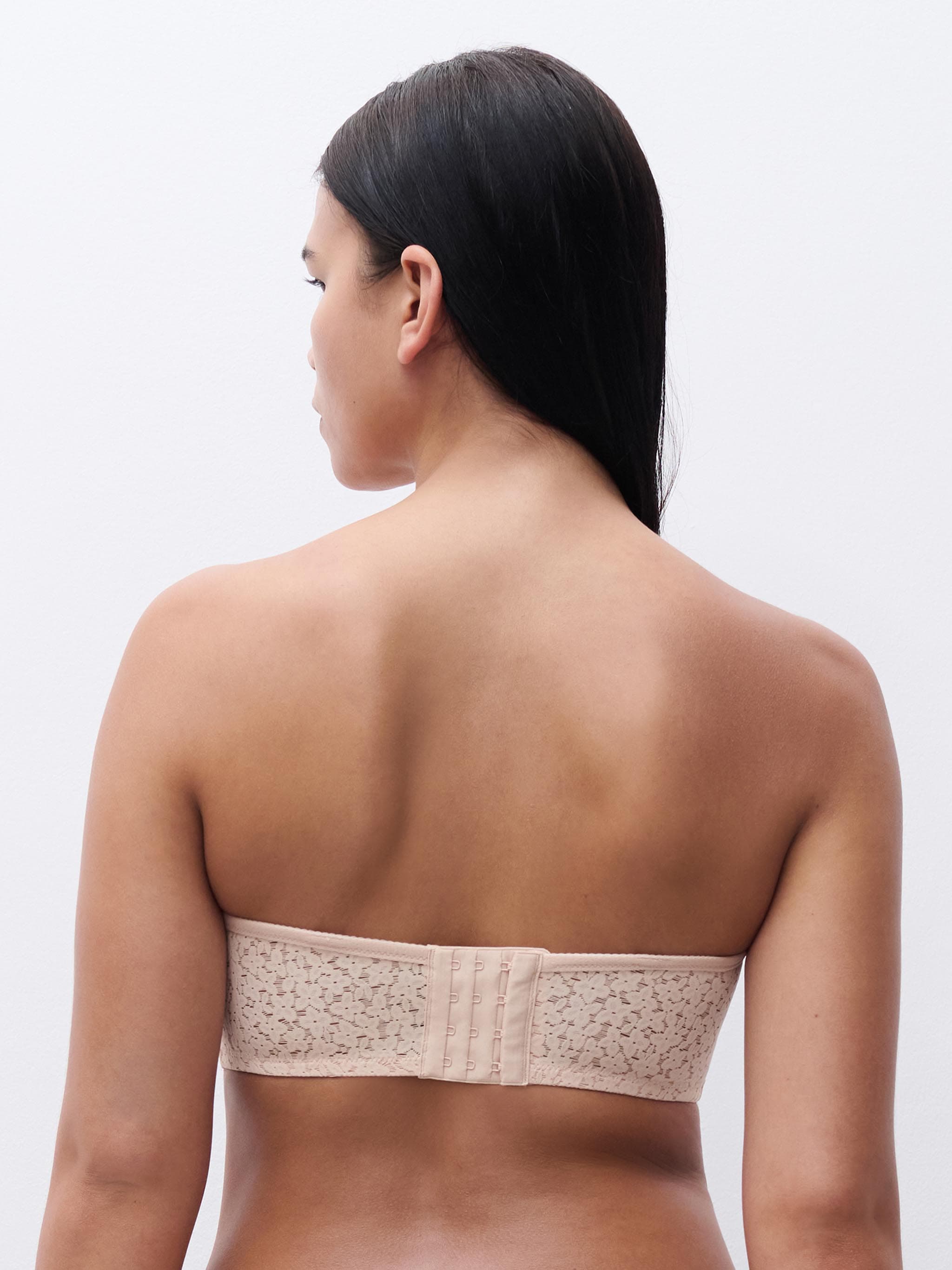 Sujetador Bandeau - Beige dorado