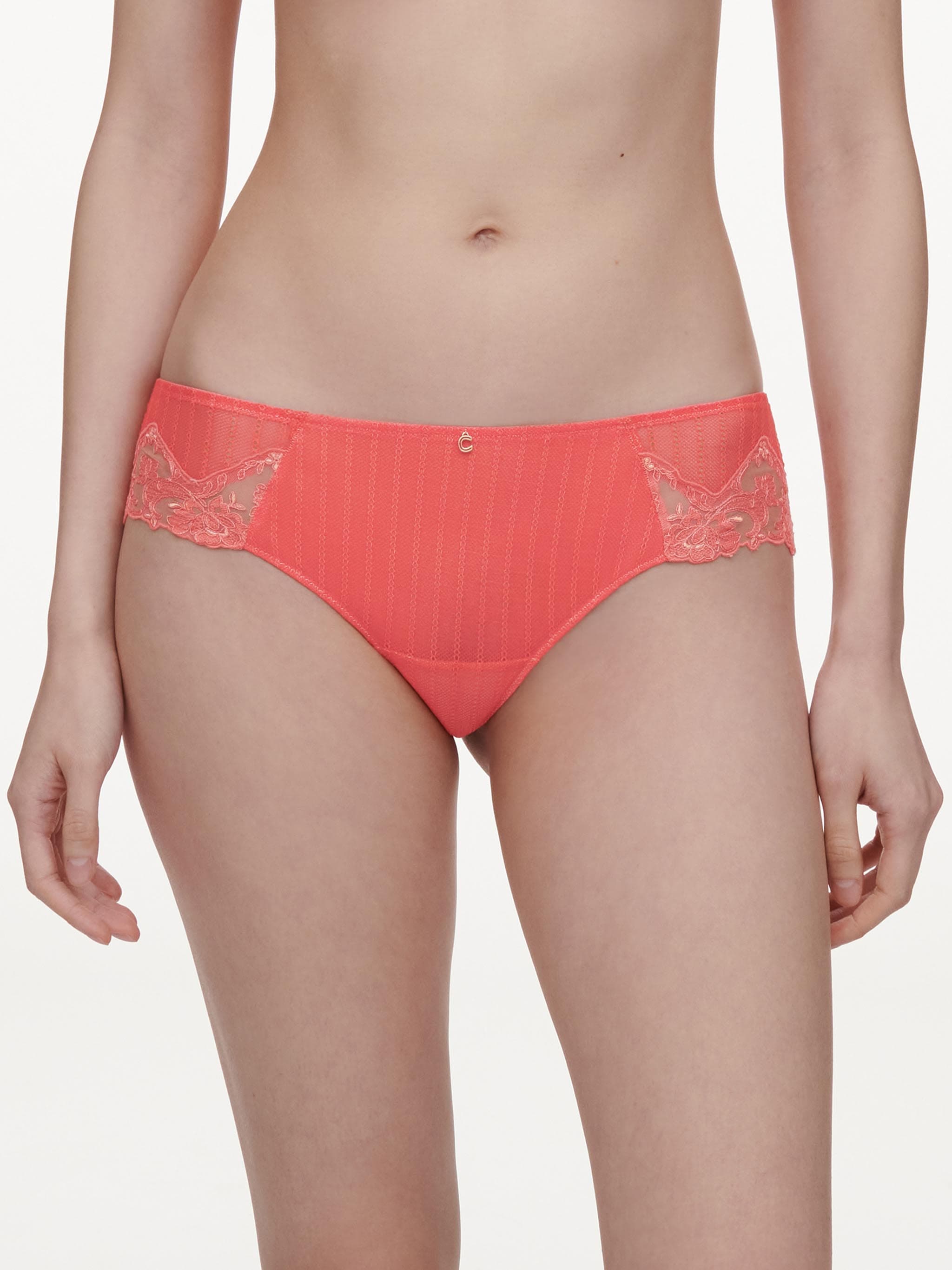 Culotte cintura en V realce cadera - Coral