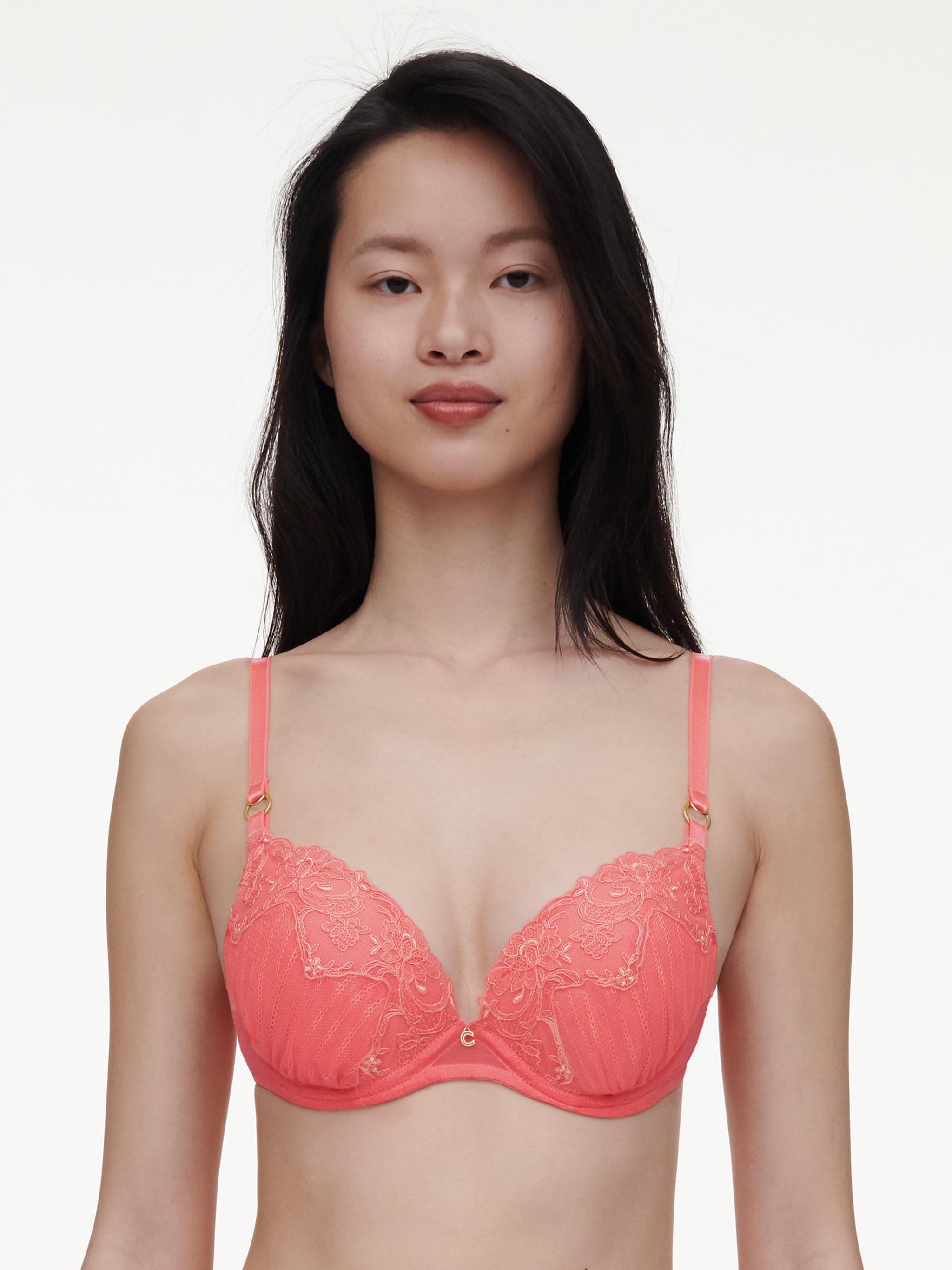 Sujetador Push-Up - Coral