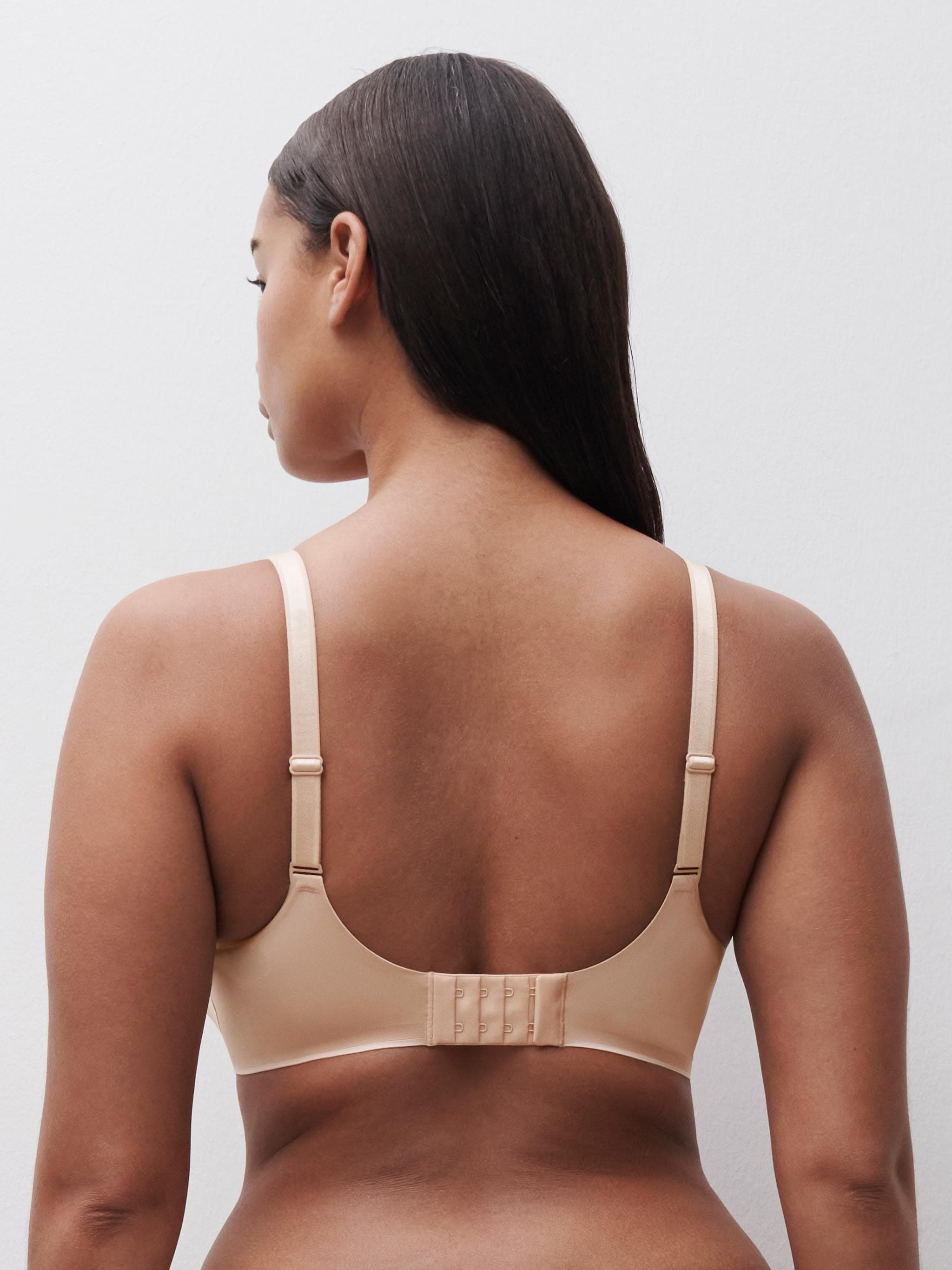 Sujetador Preformado Cubriente - Beige dorado