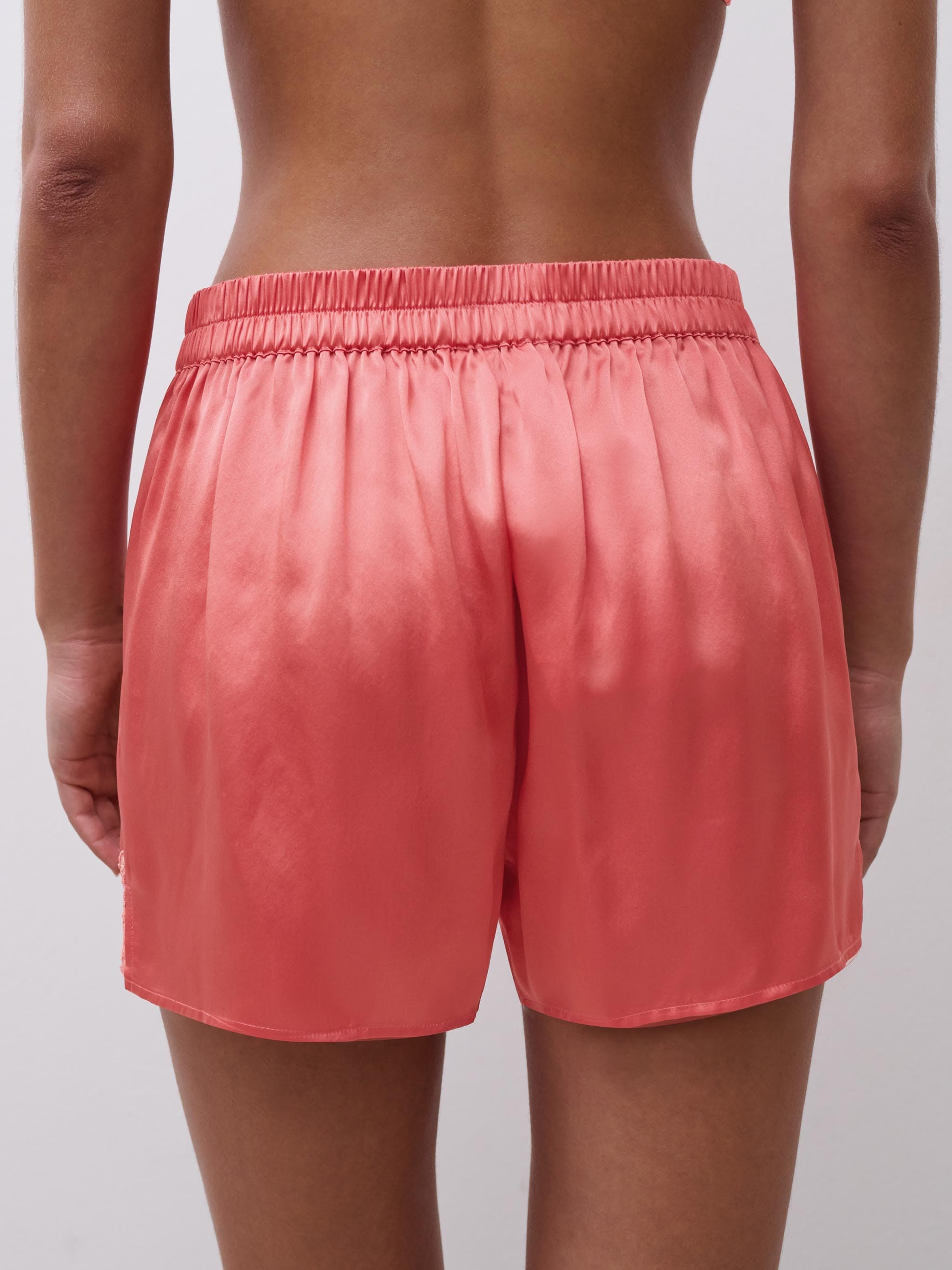 Pantalón corto - Coral / Amarillo Girasol