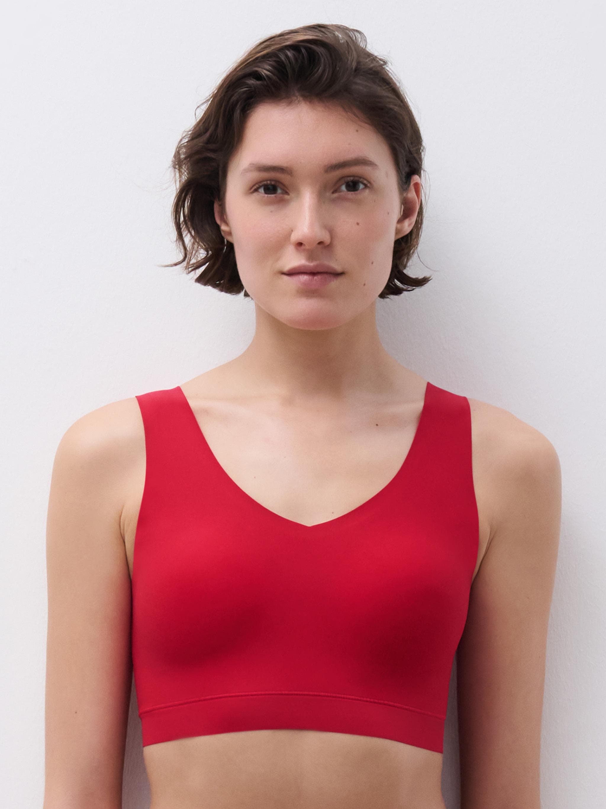Bralette preformado escote V - Amapola