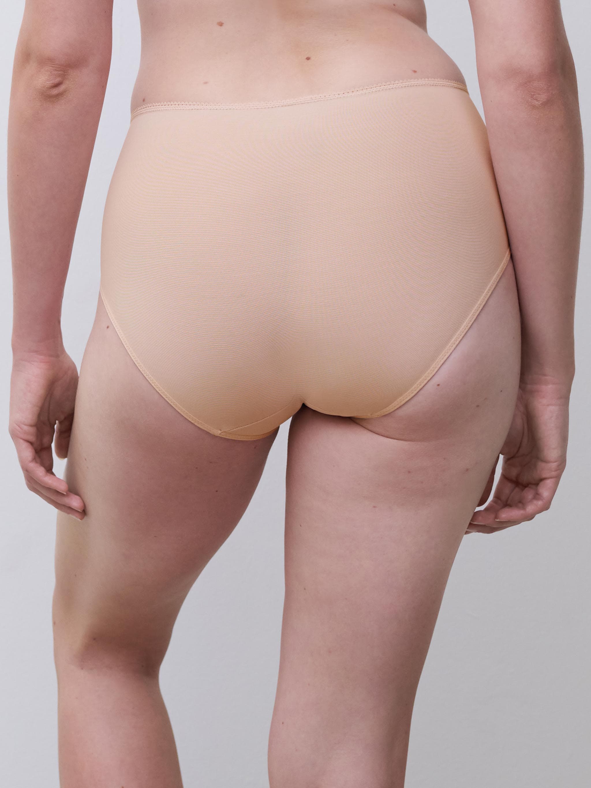 Braga alta cubriente sujeción - Beige dorado