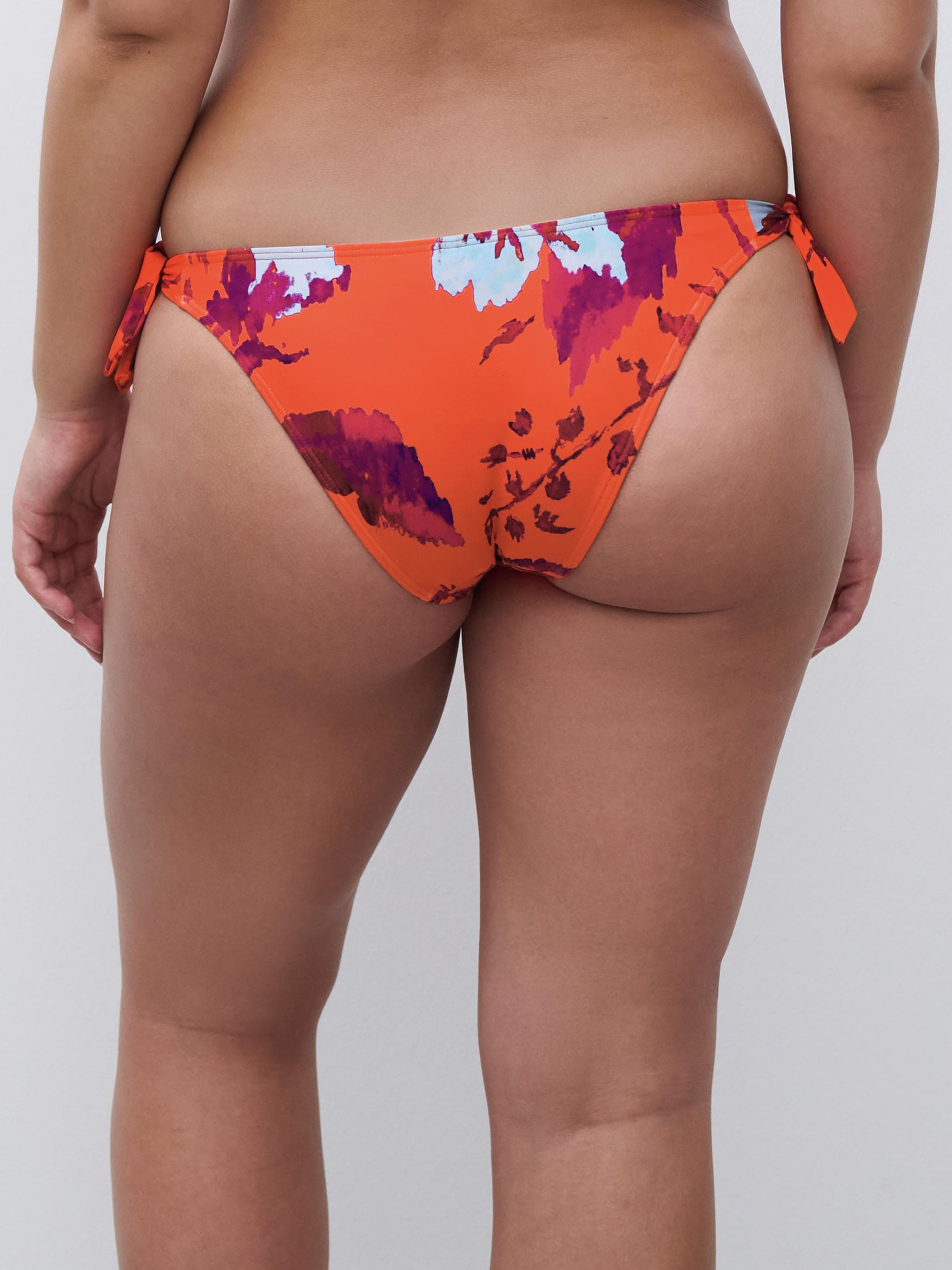 Bikini - Naranja Floreado
