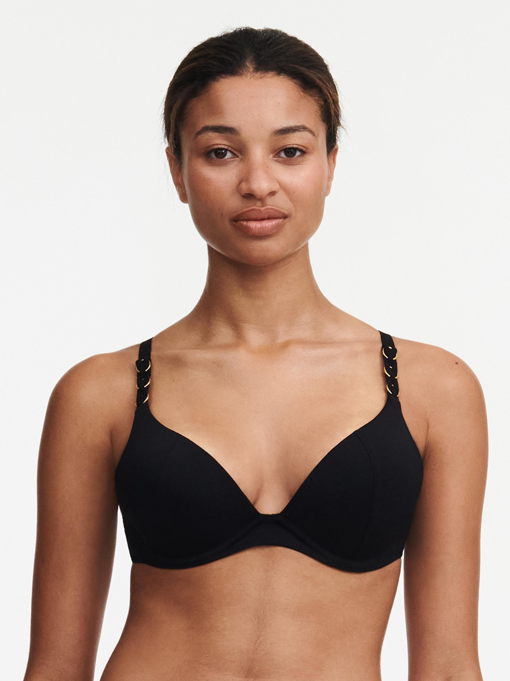 Sujetador Push-Up con tirantes multiposición - Negro