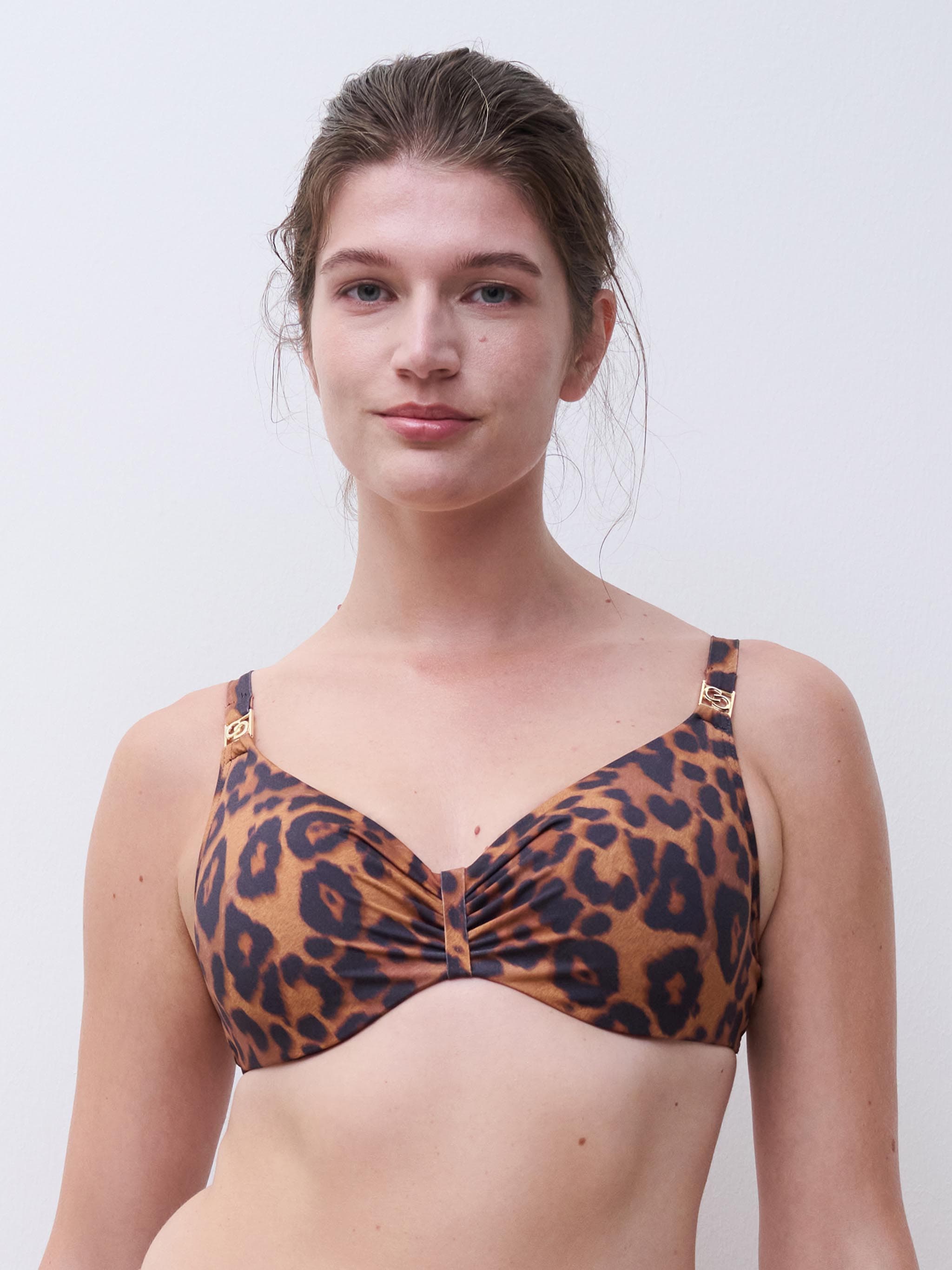 Sujetador Con Aros cubriente - Leopardo Salvaje
