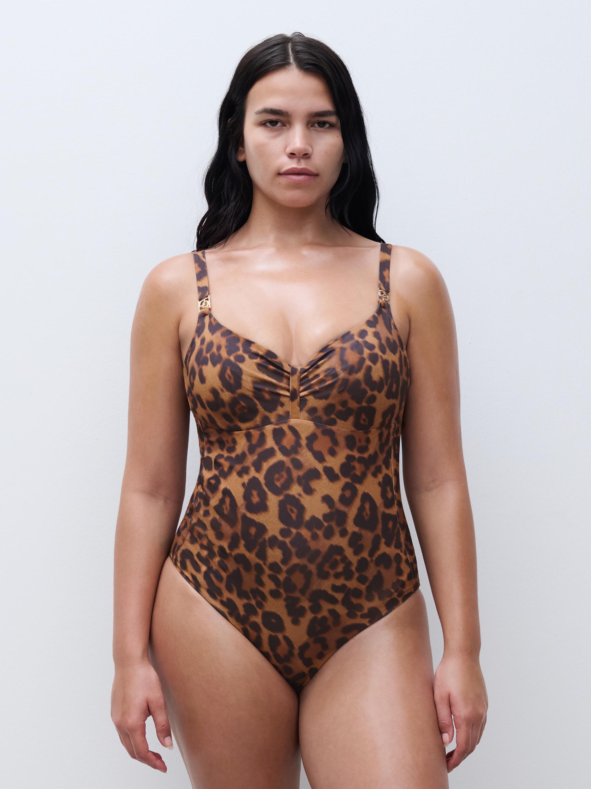 Bañador con aros - Leopardo Salvaje