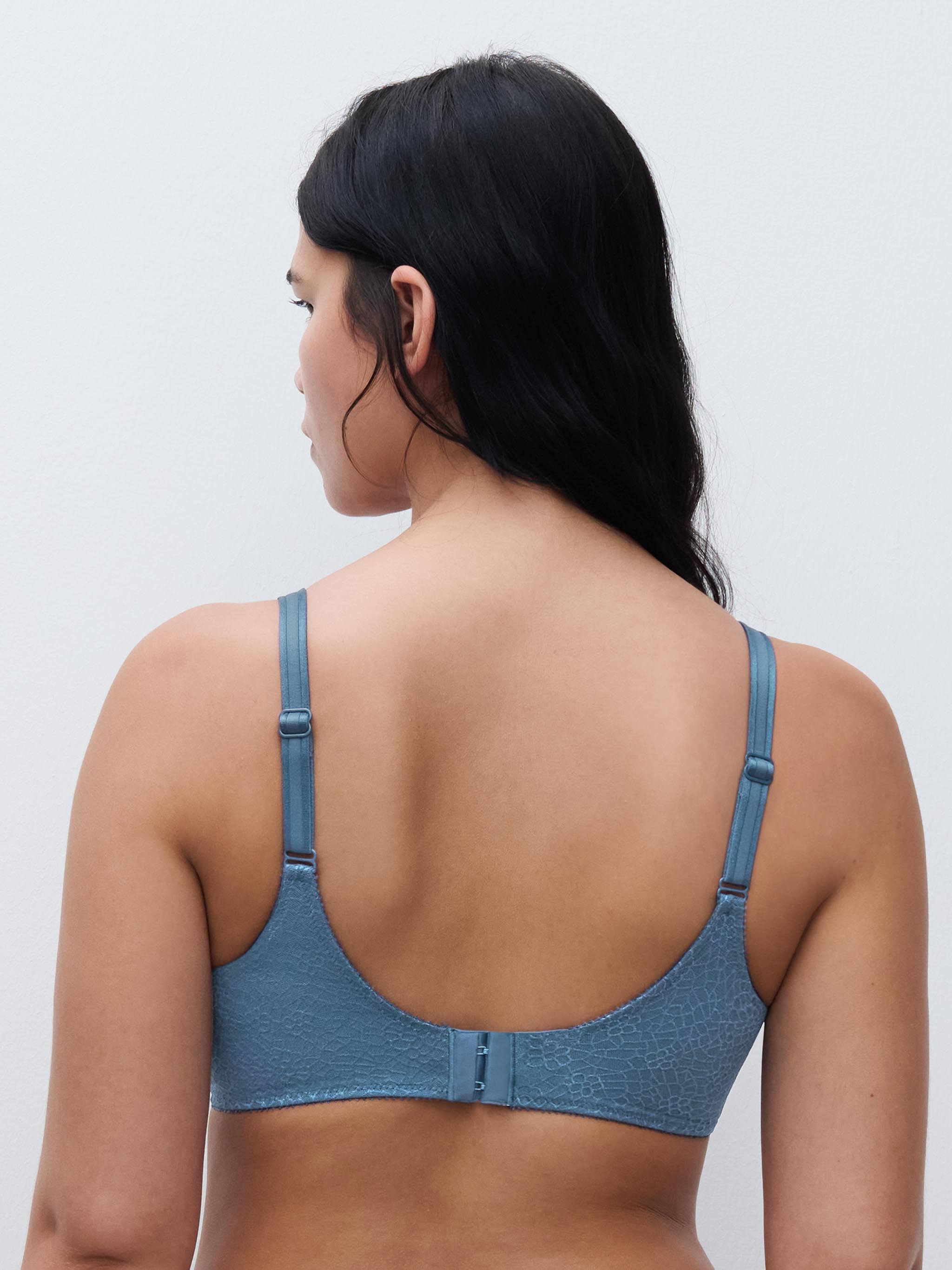 Sujetador con aros Moldeado cubriente - Bleu jeans