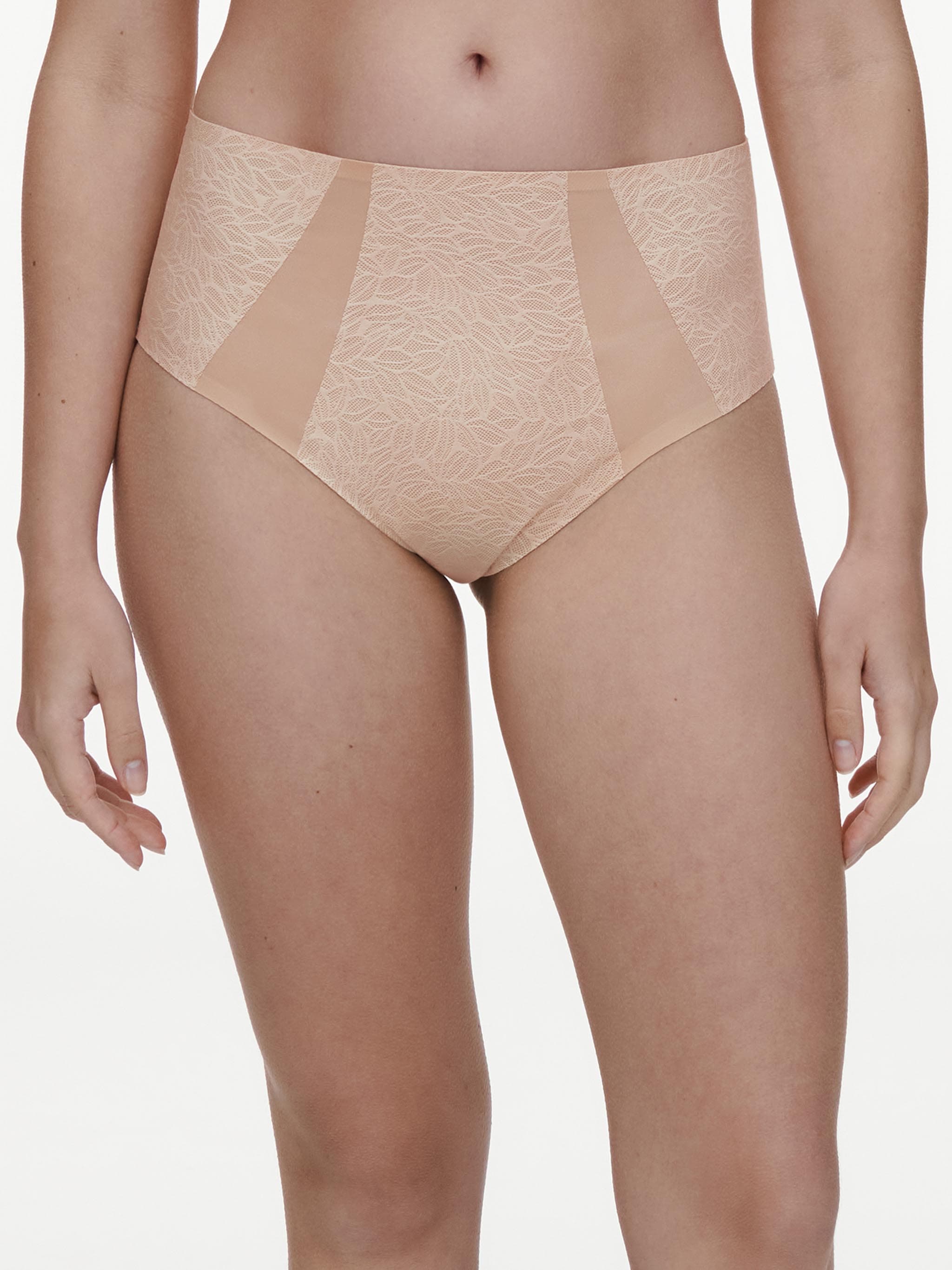 Braga alta cubriente sujeción - Beige dorado