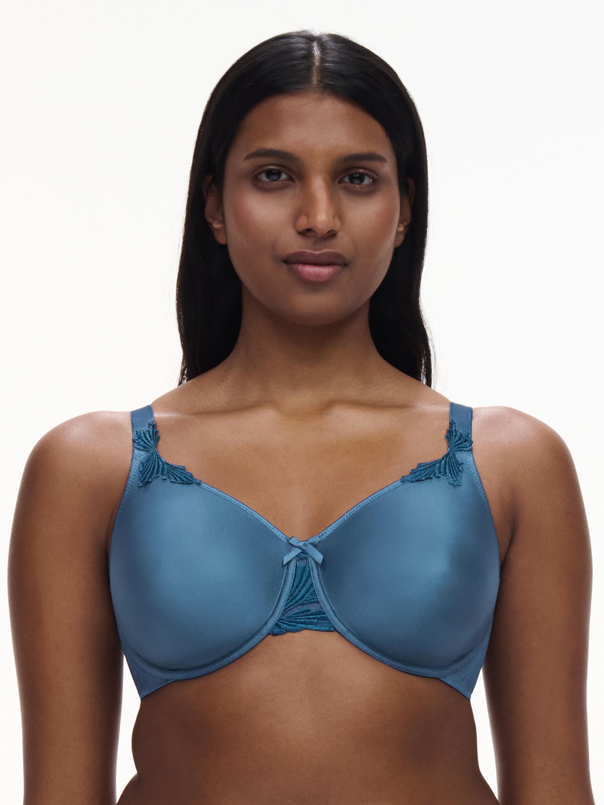 Sujetador con aros Moldeado cubriente - Bleu jeans