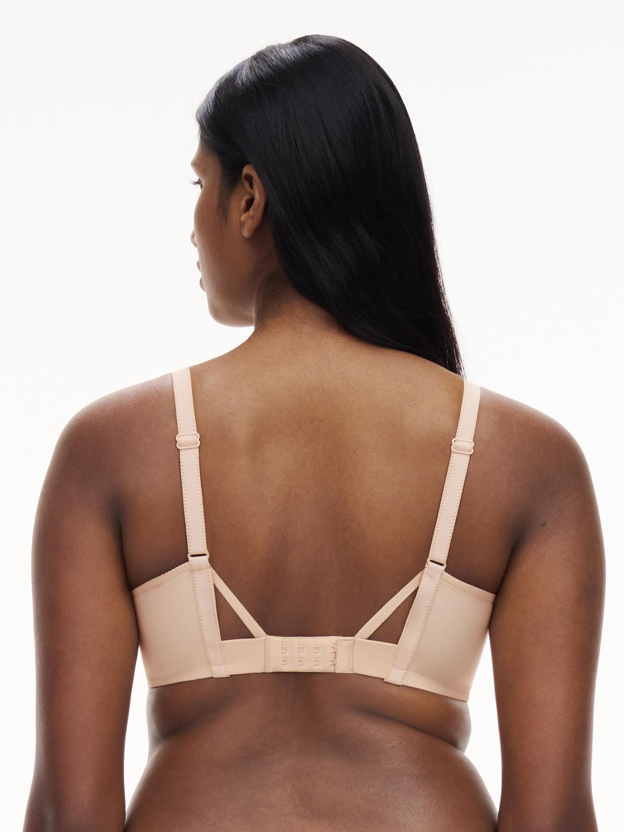Sujetador sin aros de sujeción - Beige dorado