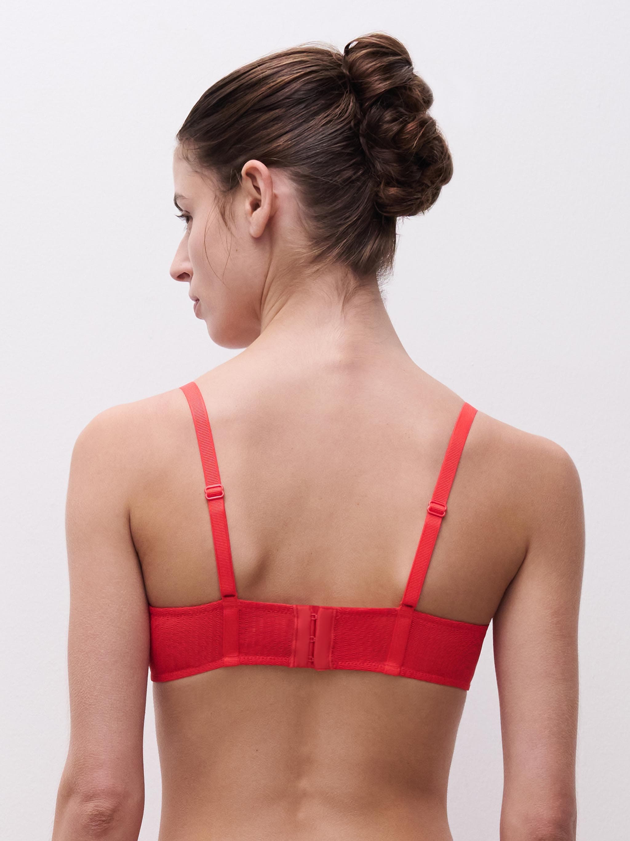 Sujetador Balconette - Rojo Cocktail Multicolor