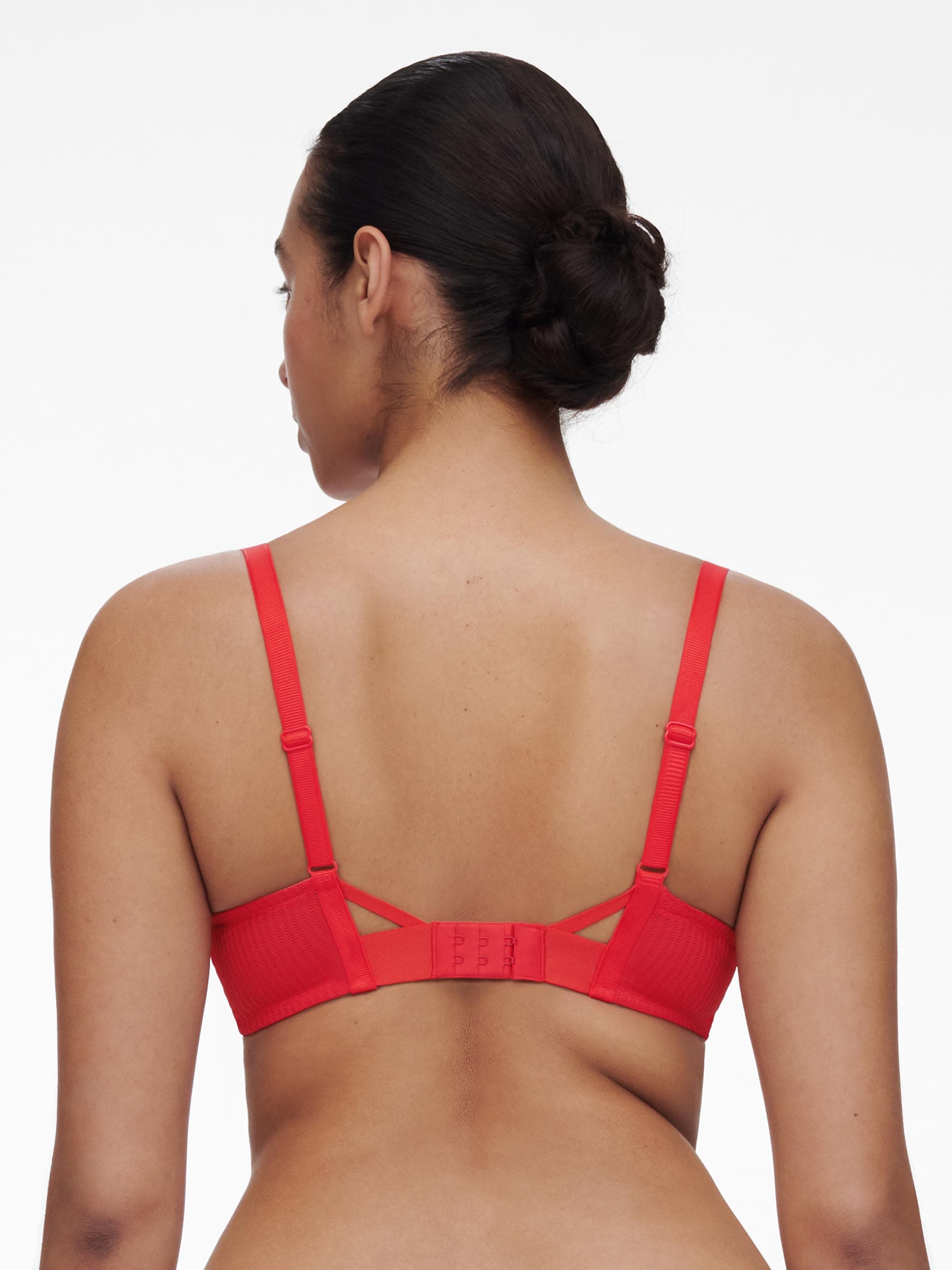 Sujetador Con Aros cubriente - Rojo Cocktail Multicolor