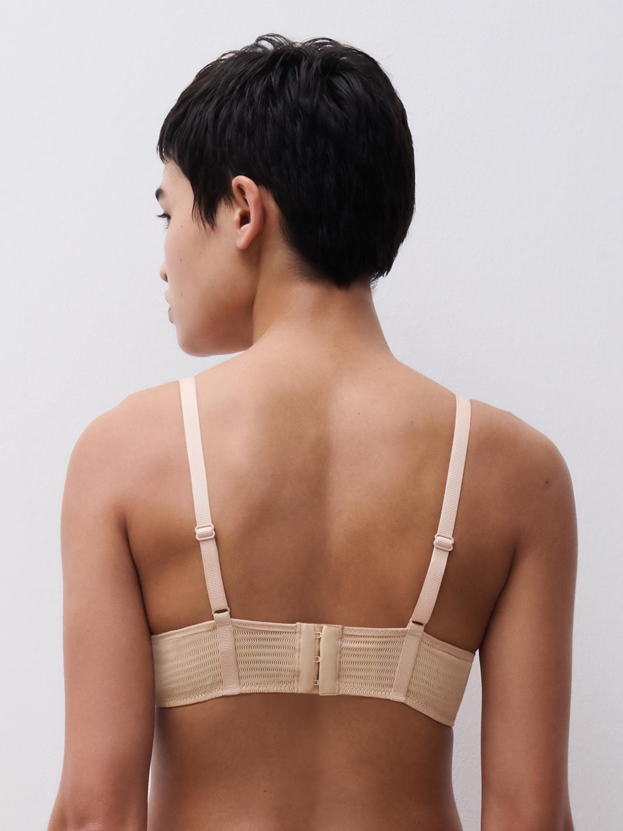 Sujetador Push-Up - Clay Nude / Negro