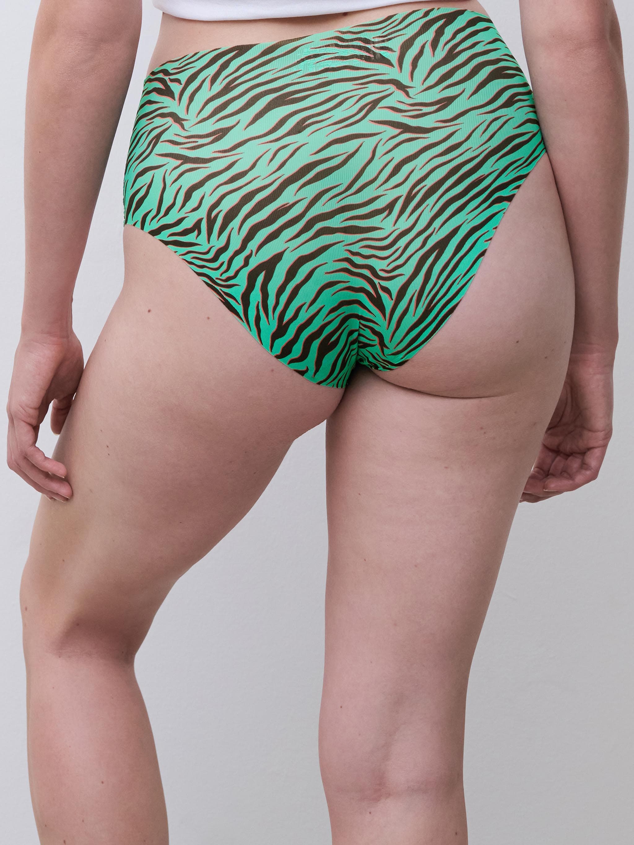 Braga alta cubriente - Zebra Esmeralda