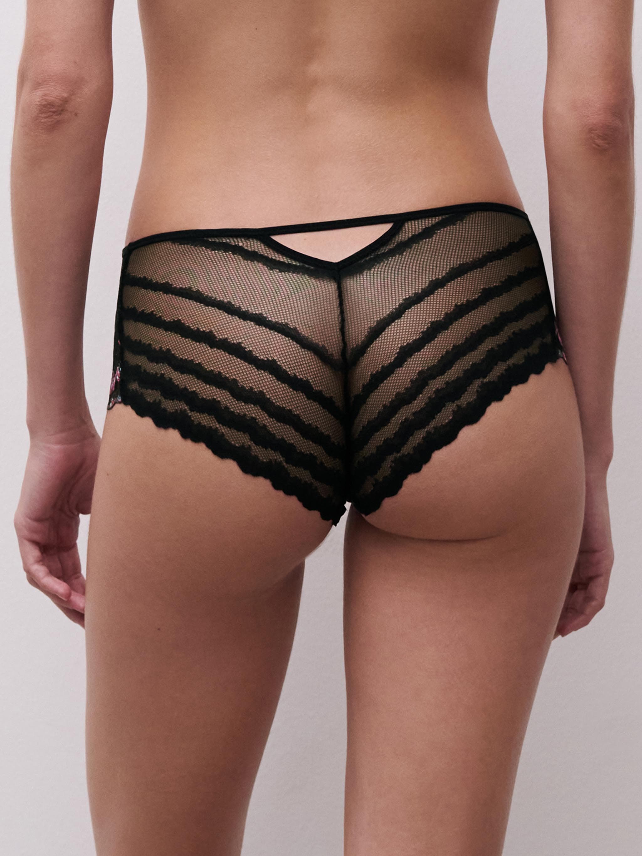 Culotte cintura en V realce cadera - Noir Romantique