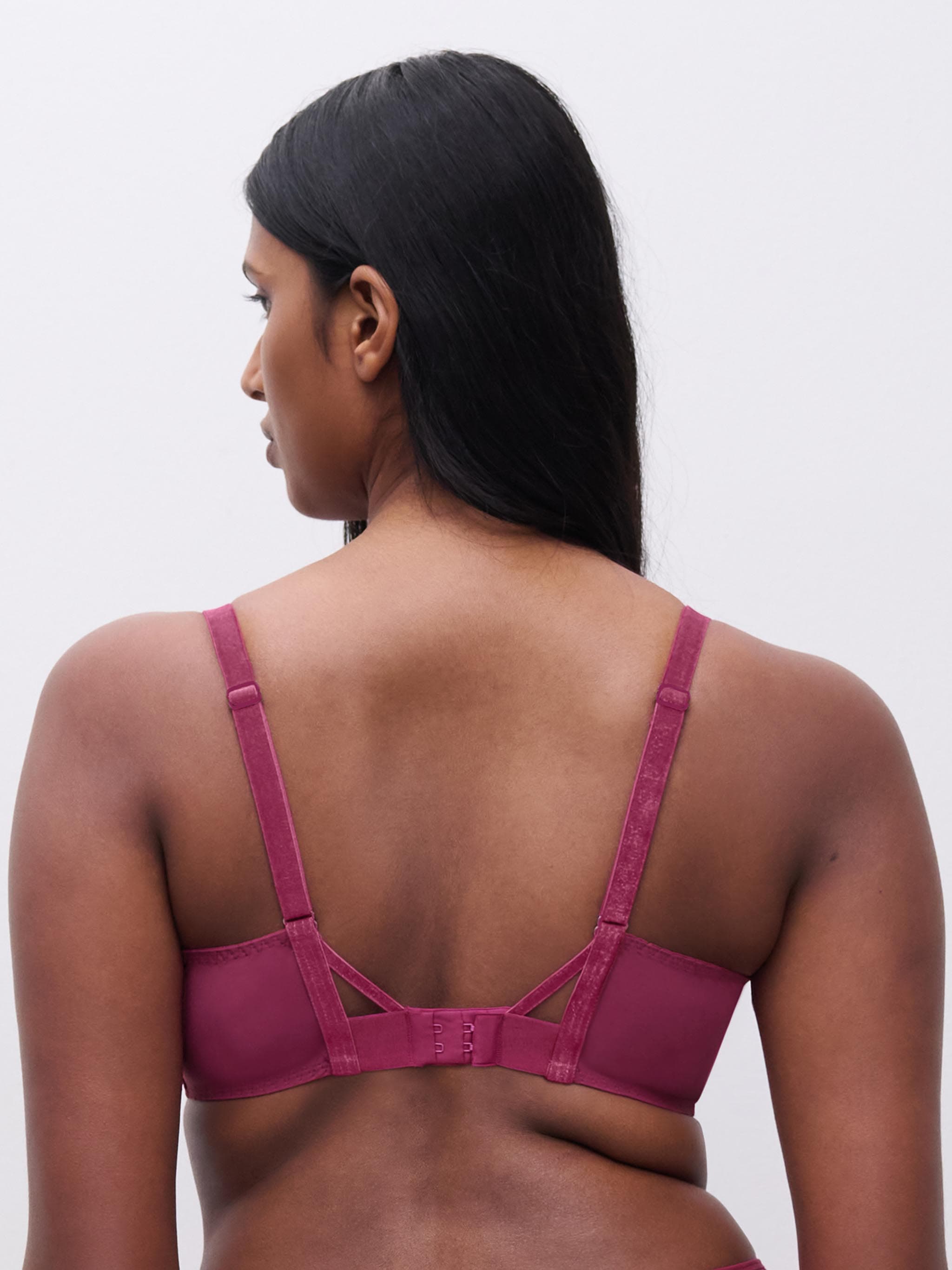 Sujetador Con Aros cubriente - Fuschia foncé