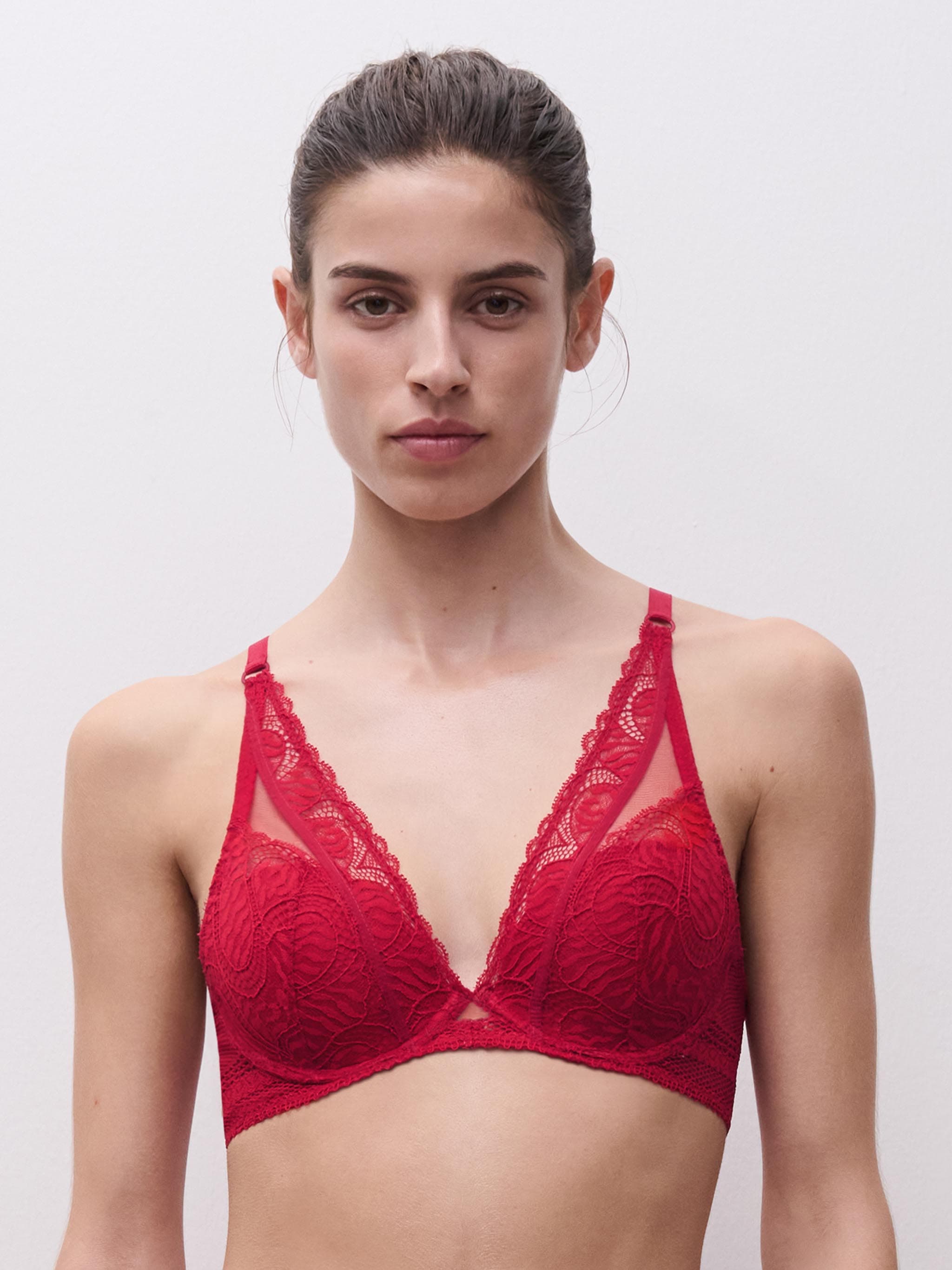 Sujetador Preformado realce - Rouge scarlet