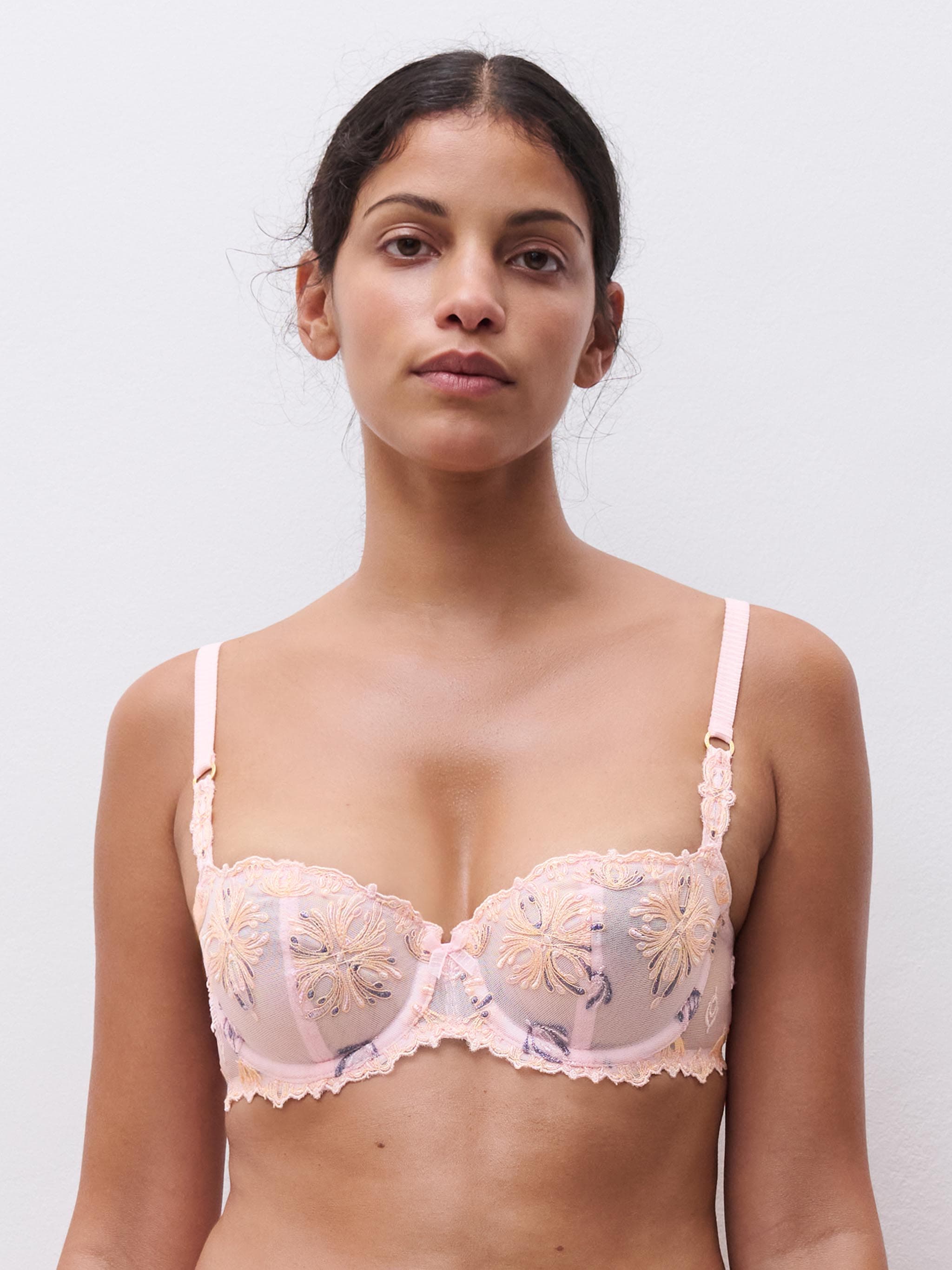 Sujetador Balconette - Rosa Ninfa