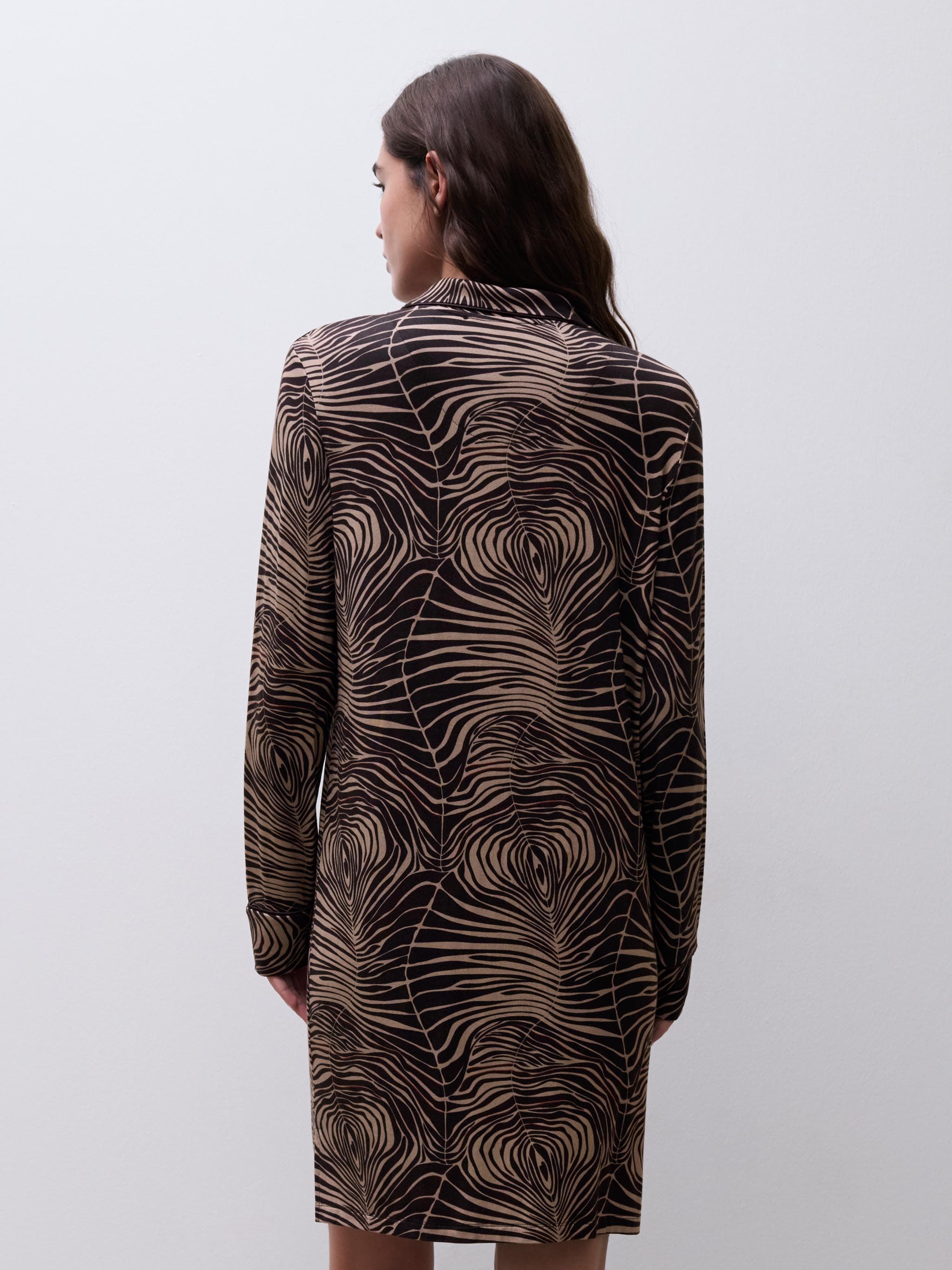 Camisón manga larga - Hojas de Zebra