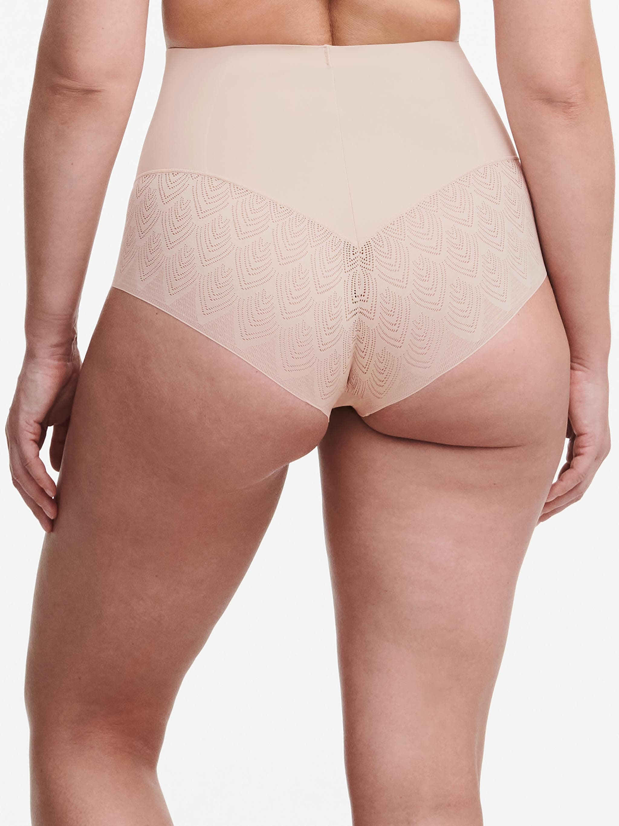 Braguita moldeadora de talle alto - Beige dorado