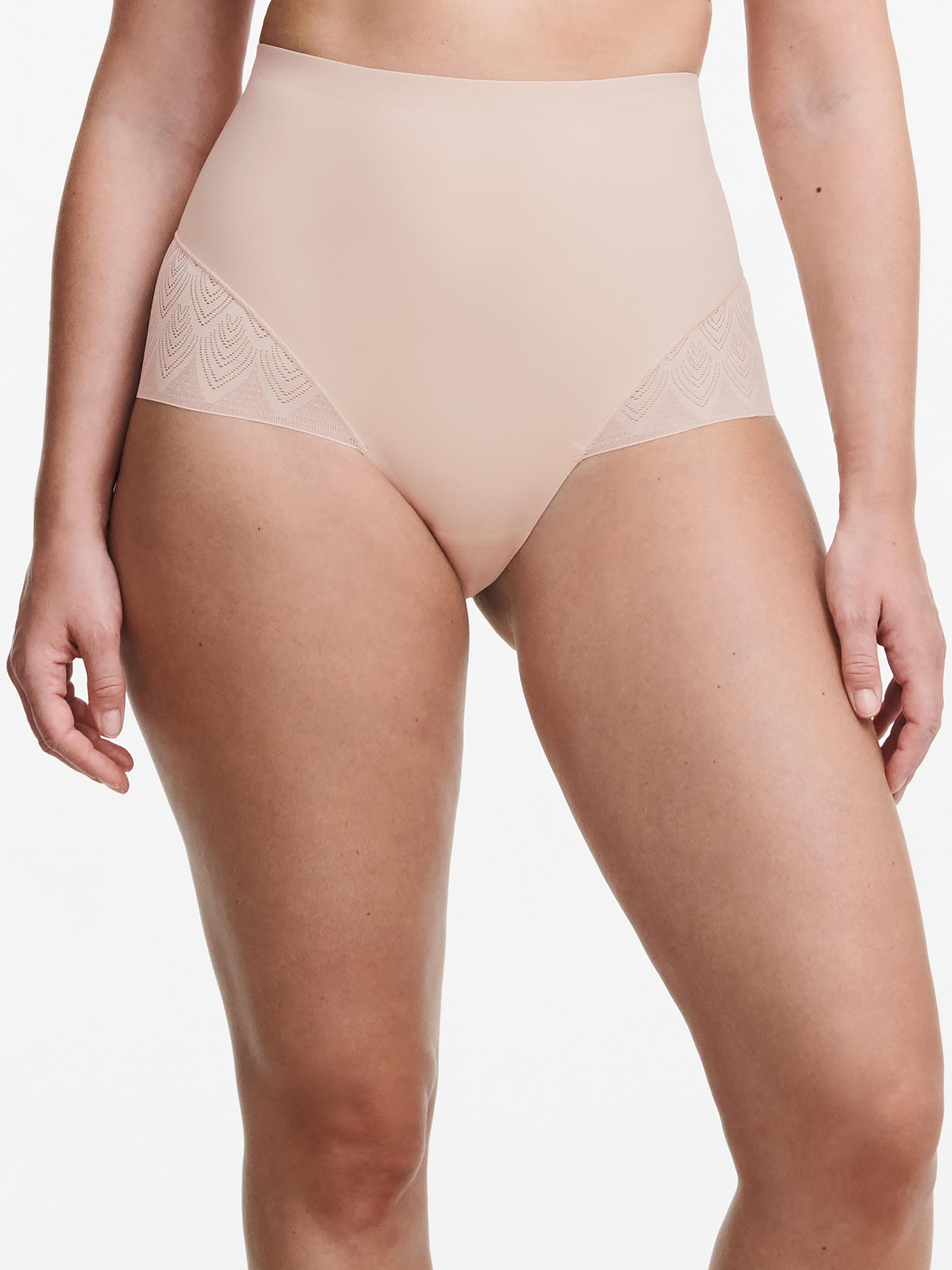 Braguita moldeadora de talle alto - Beige dorado