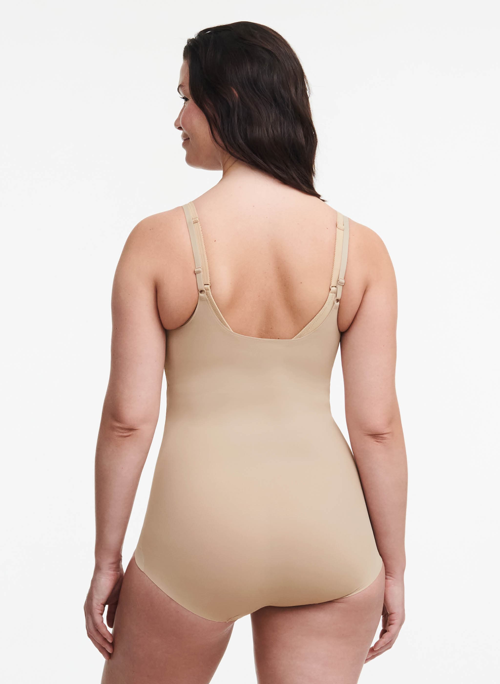 Body moldeador bajo el pecho - Nude