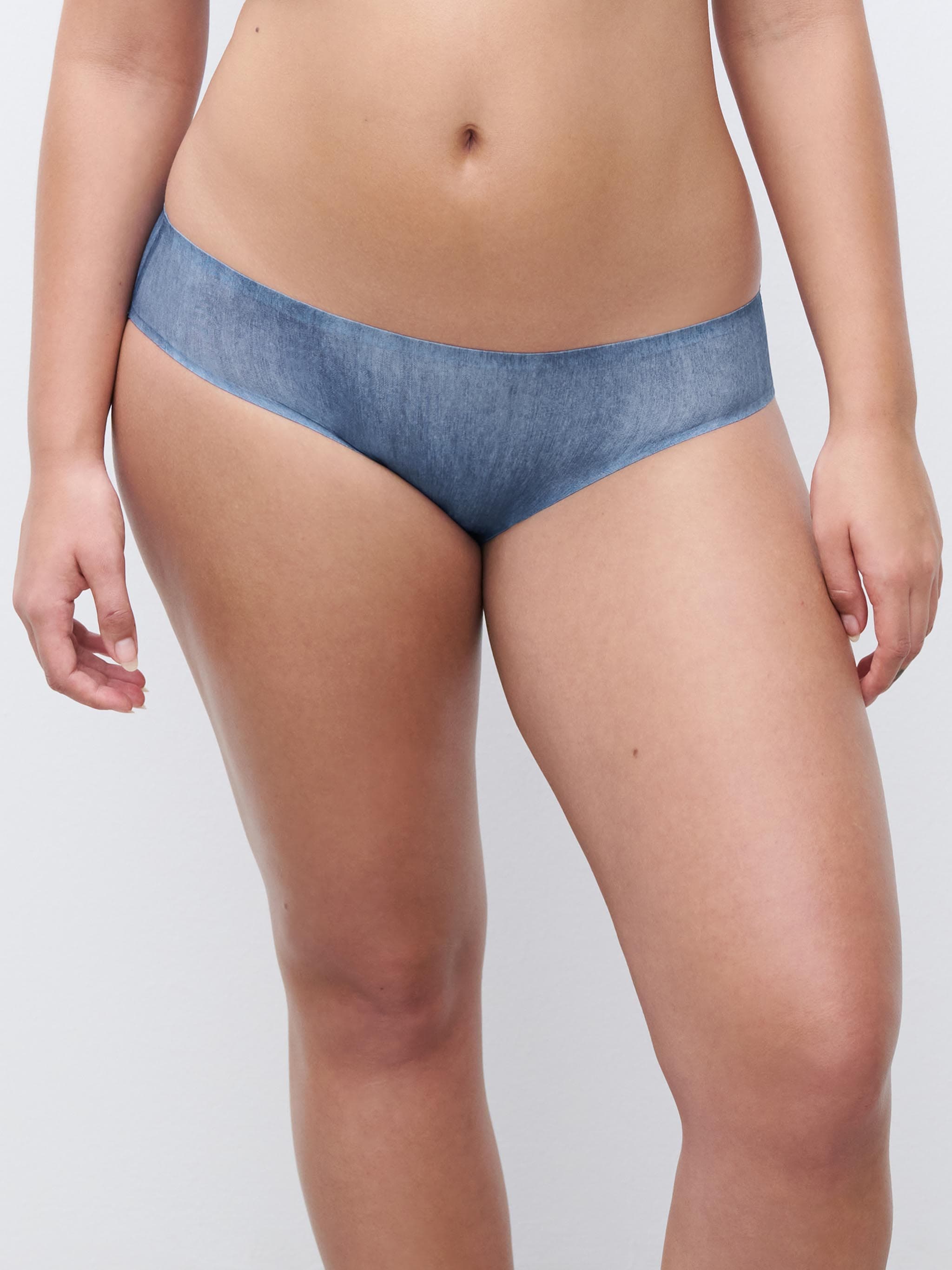 Briefs - Imprimé Denim bleu