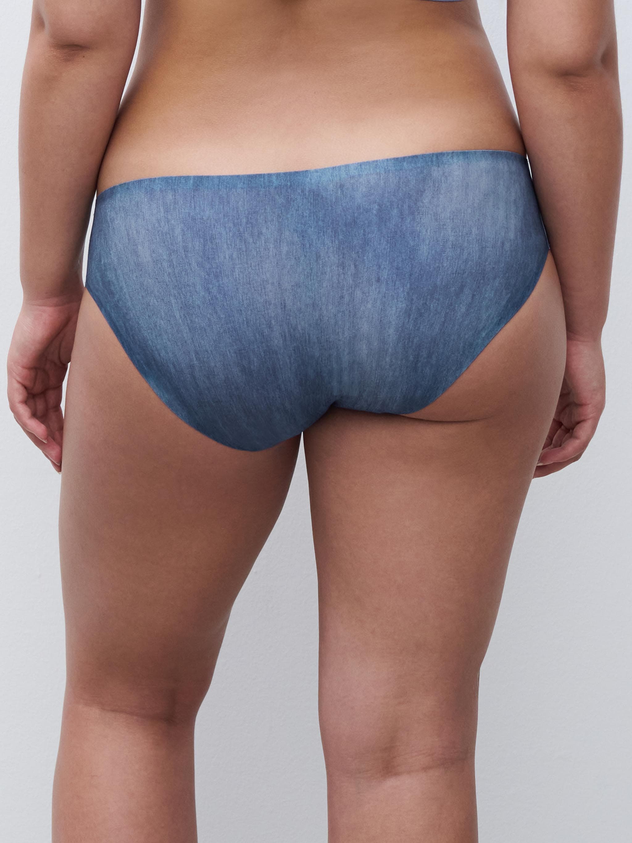 Briefs - Imprimé Denim bleu