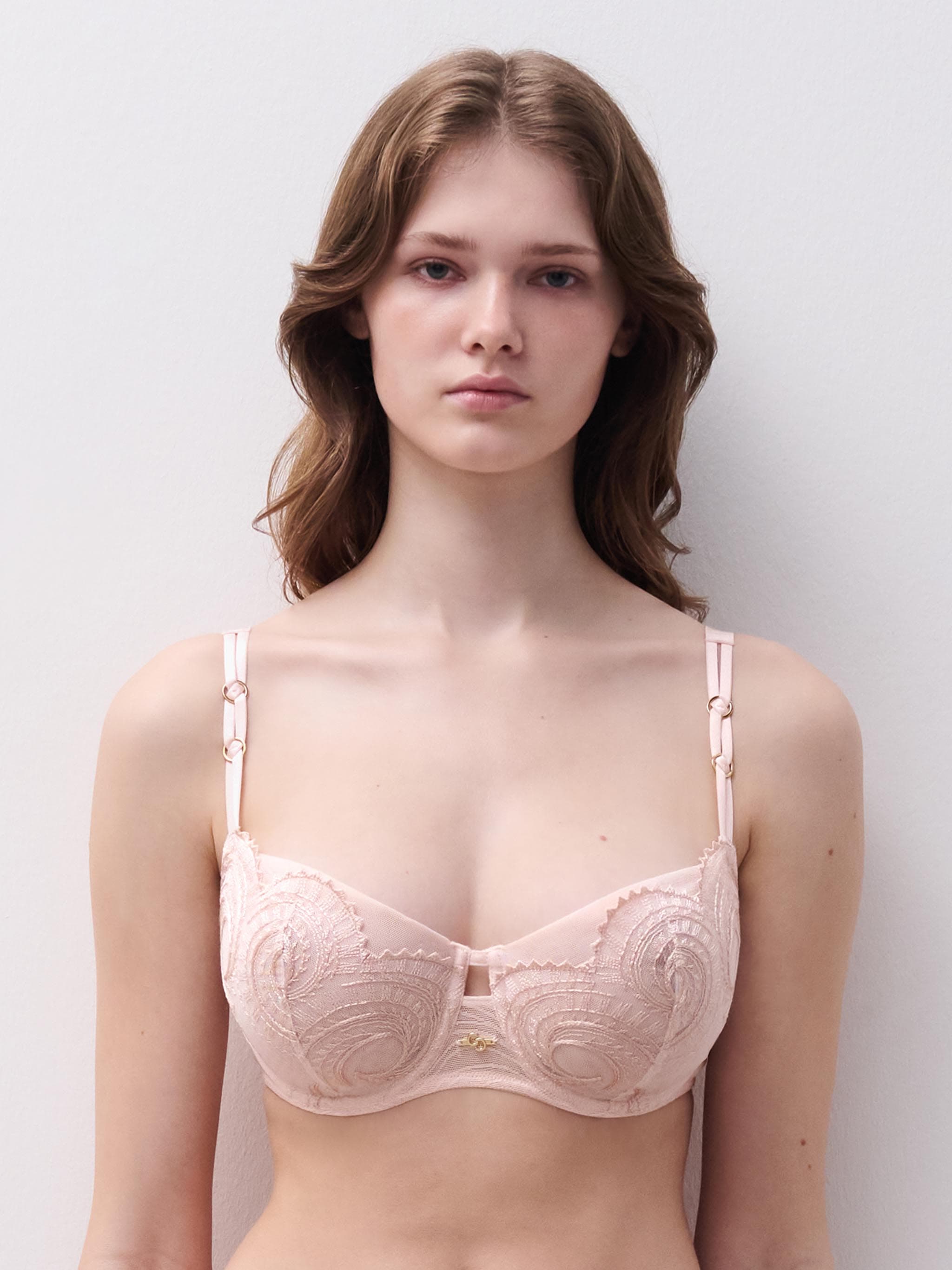 Balconett bh - Rose taffetas