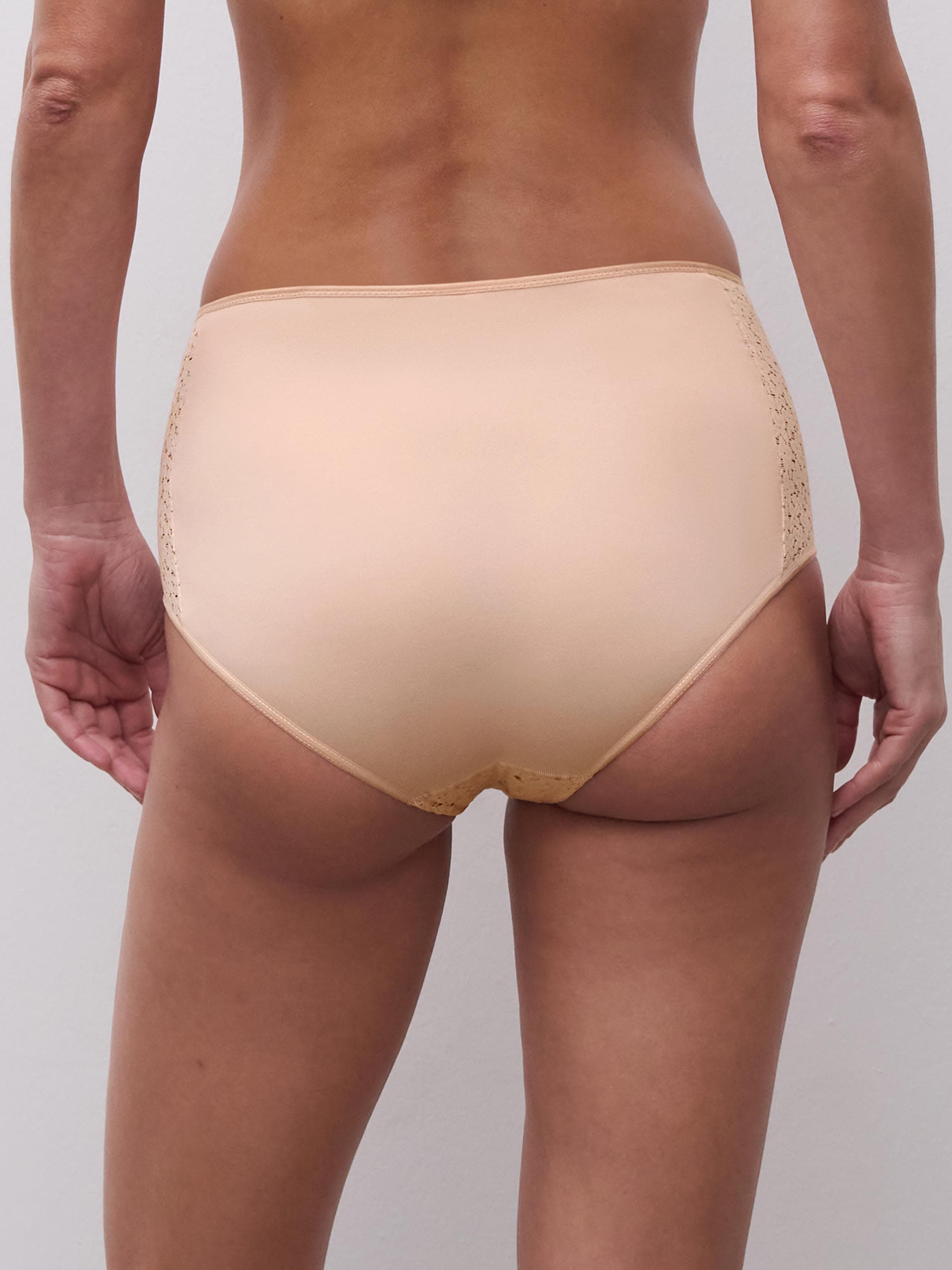 Trosa med hög midja - Beige doré