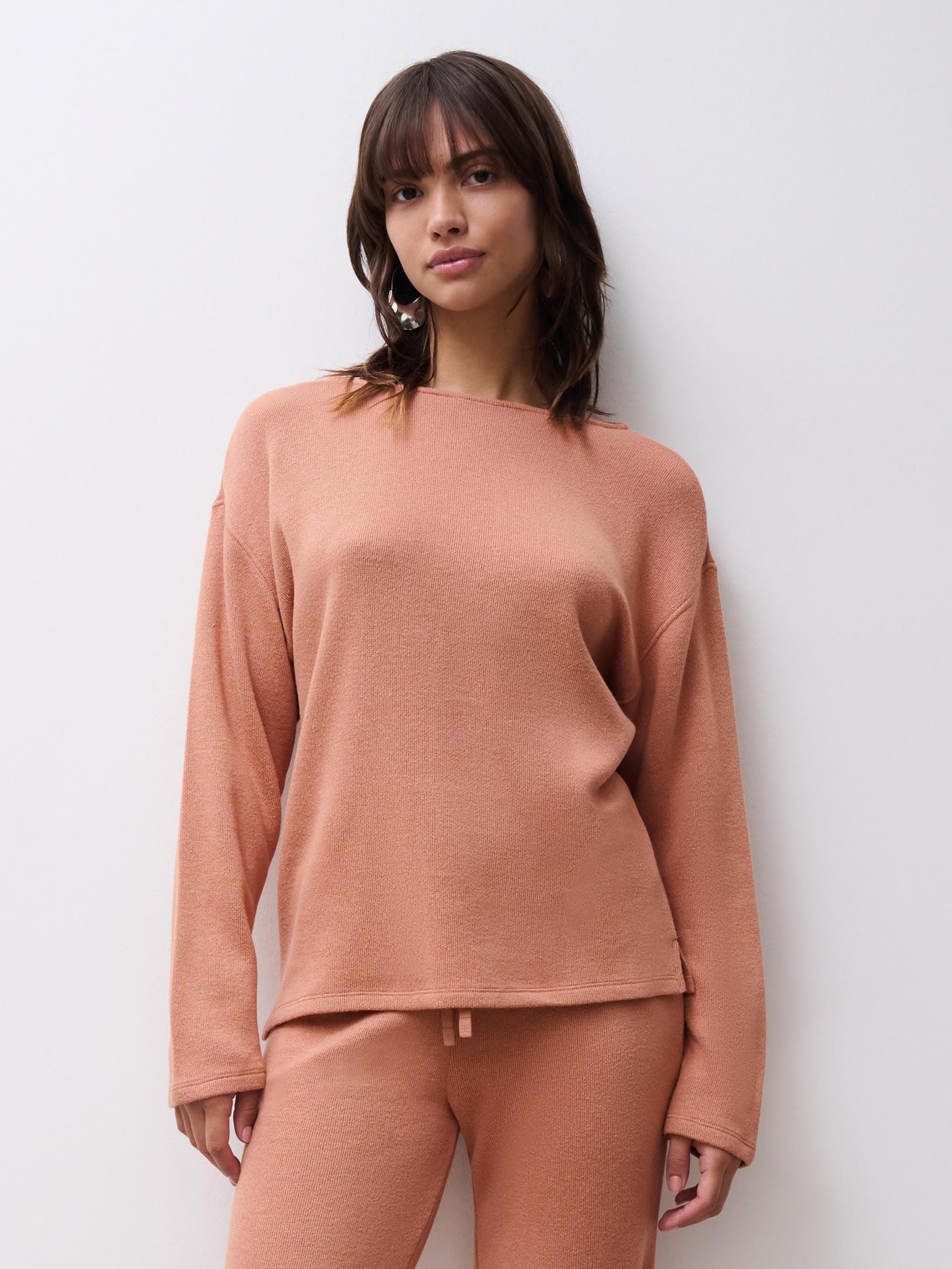 T-shirt manches longues - Camel
