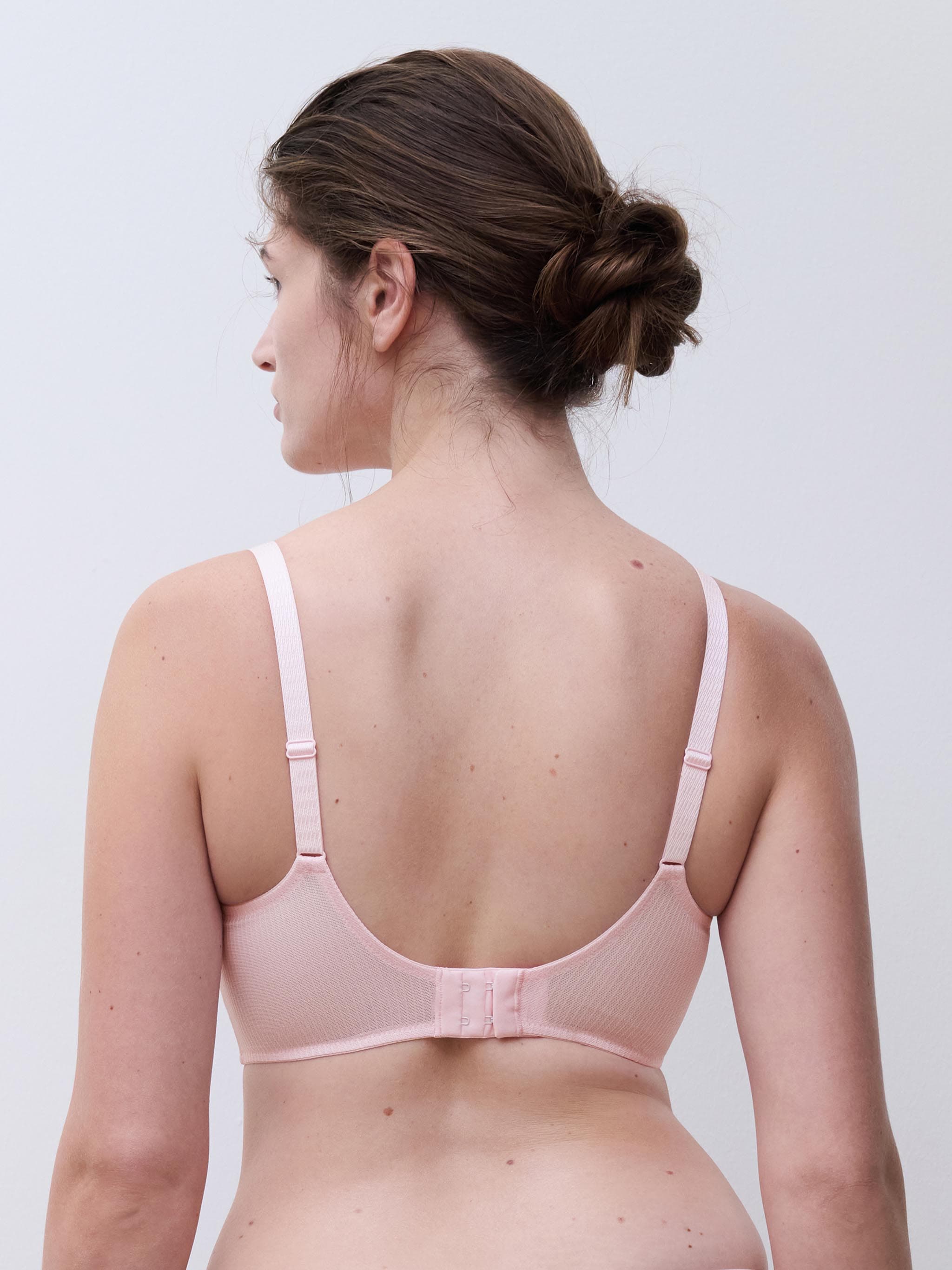 Supportive bygelfri bh - Rose nymphea / Corail