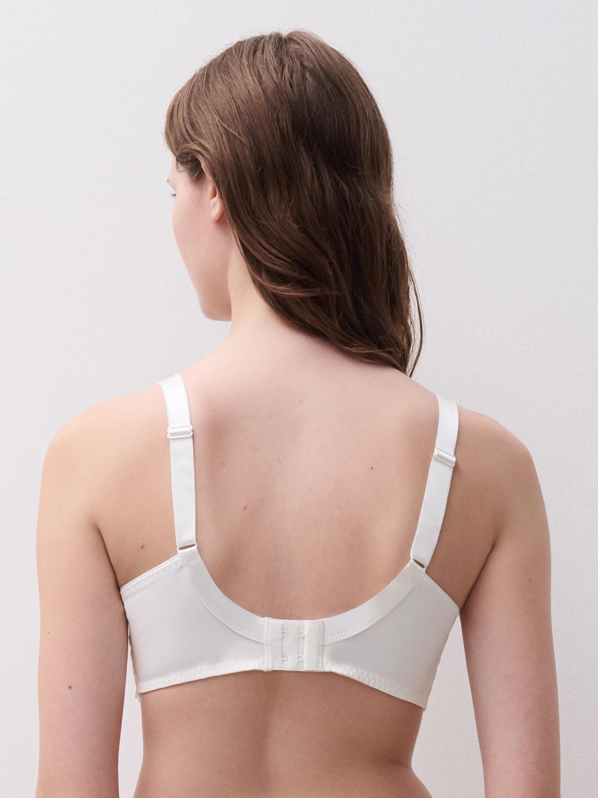 Balconett bh med memory foam - Milk