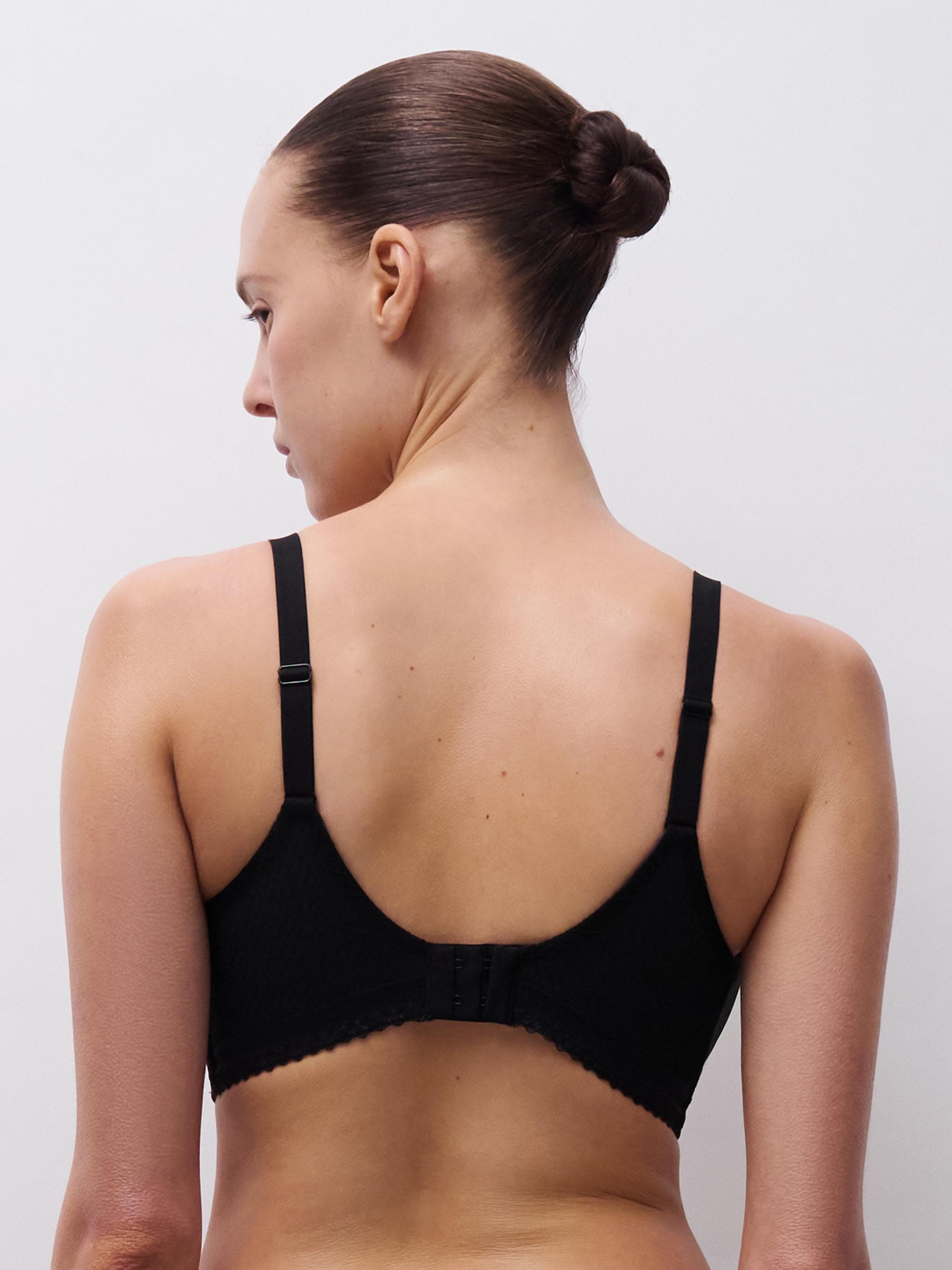 Soutien-gorge coques sans armature maintien - Noir