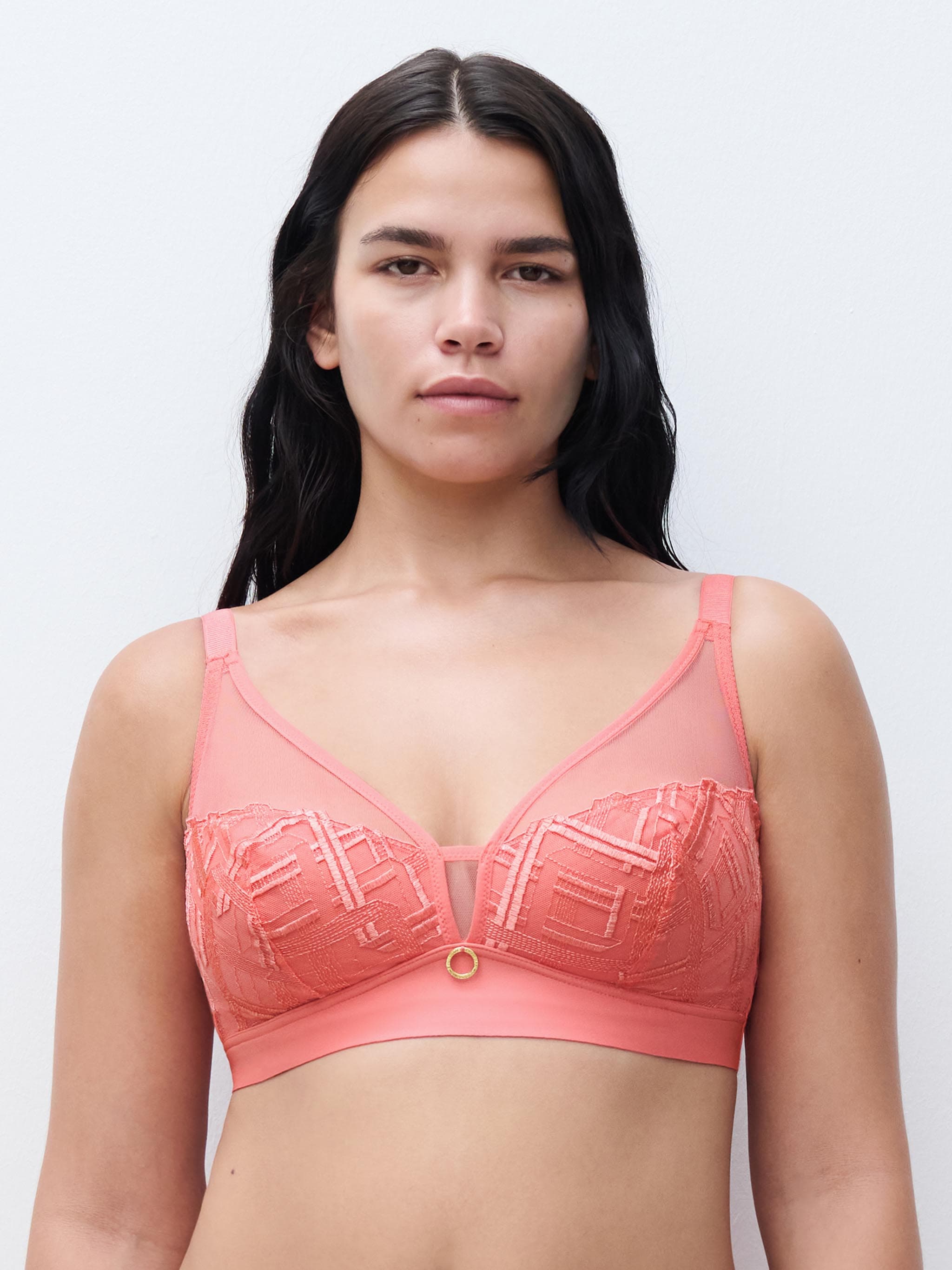 Supportive bygelfri bh - Corail