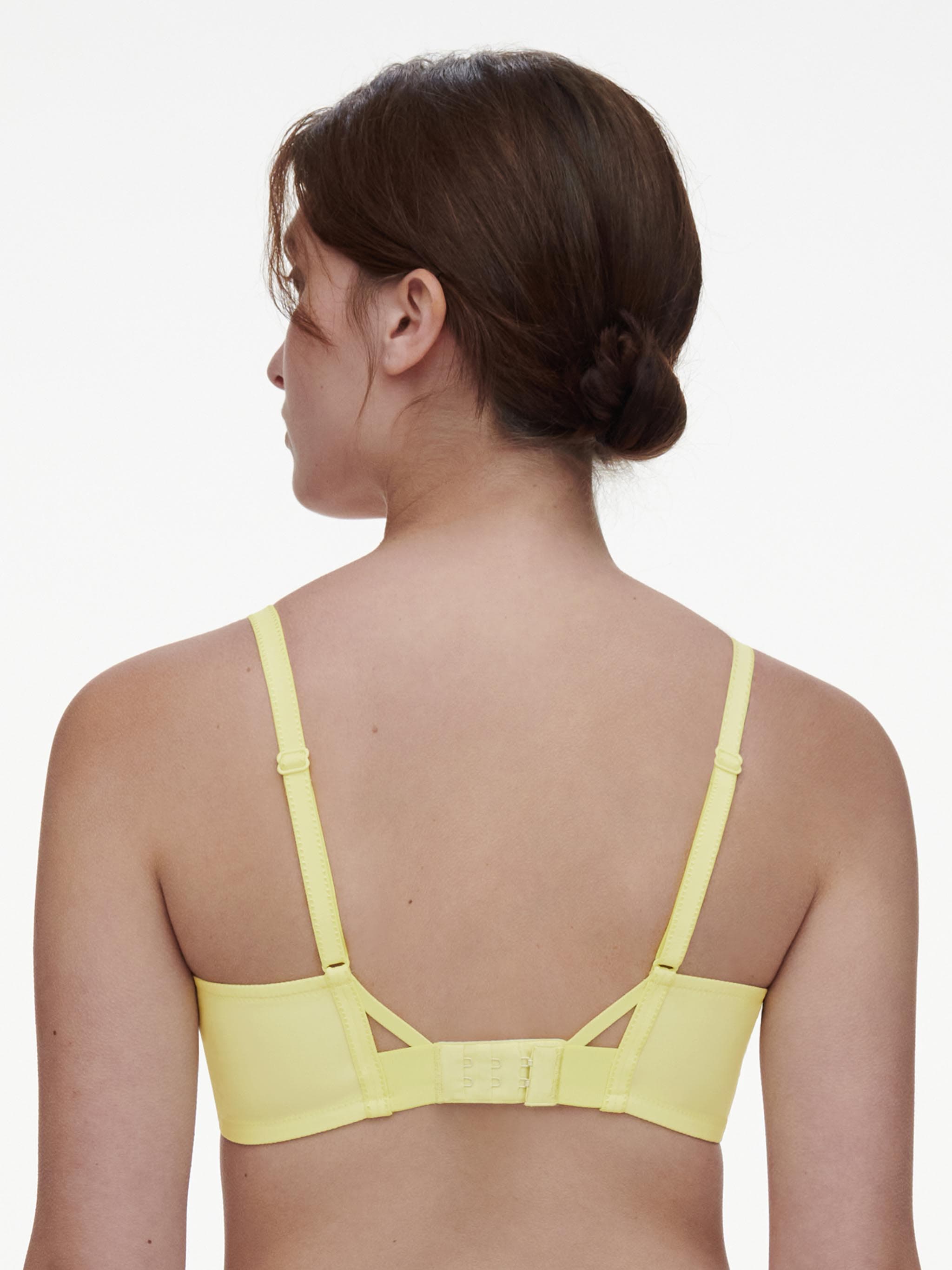 Supportive bygelfri bh - Citron