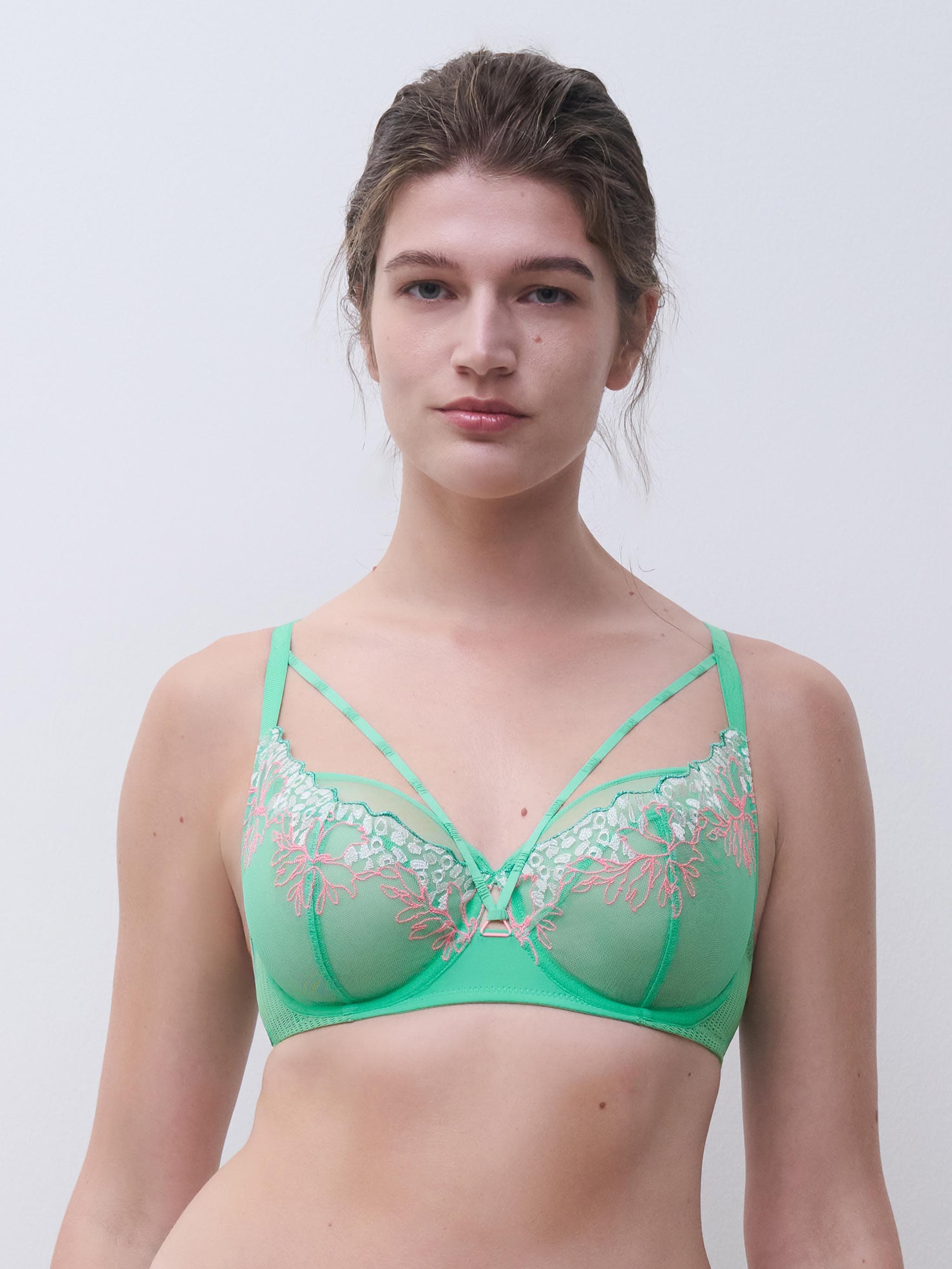 Bygel bh - Aqua Fluo