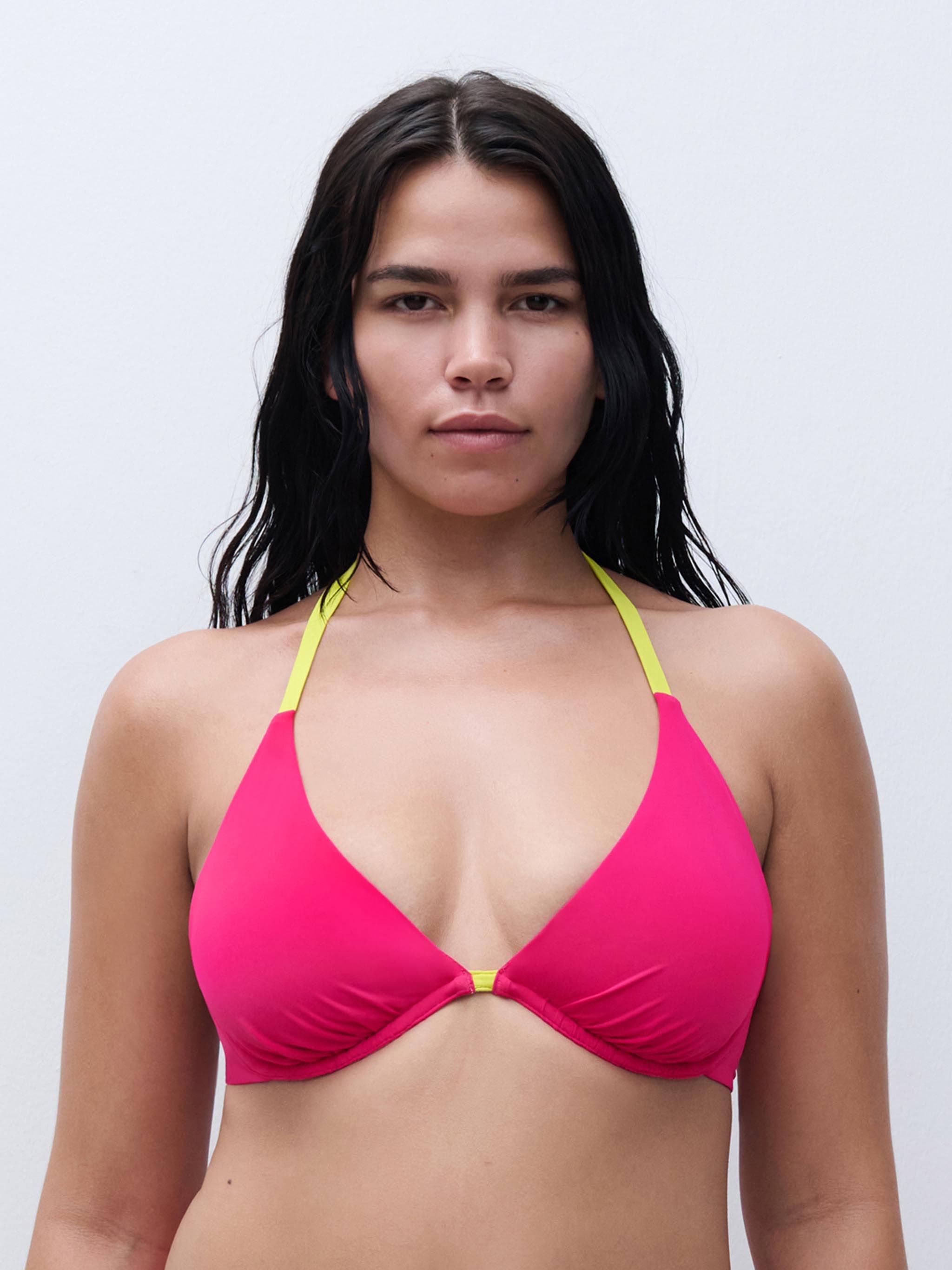 Urringad bh - Rose framboise