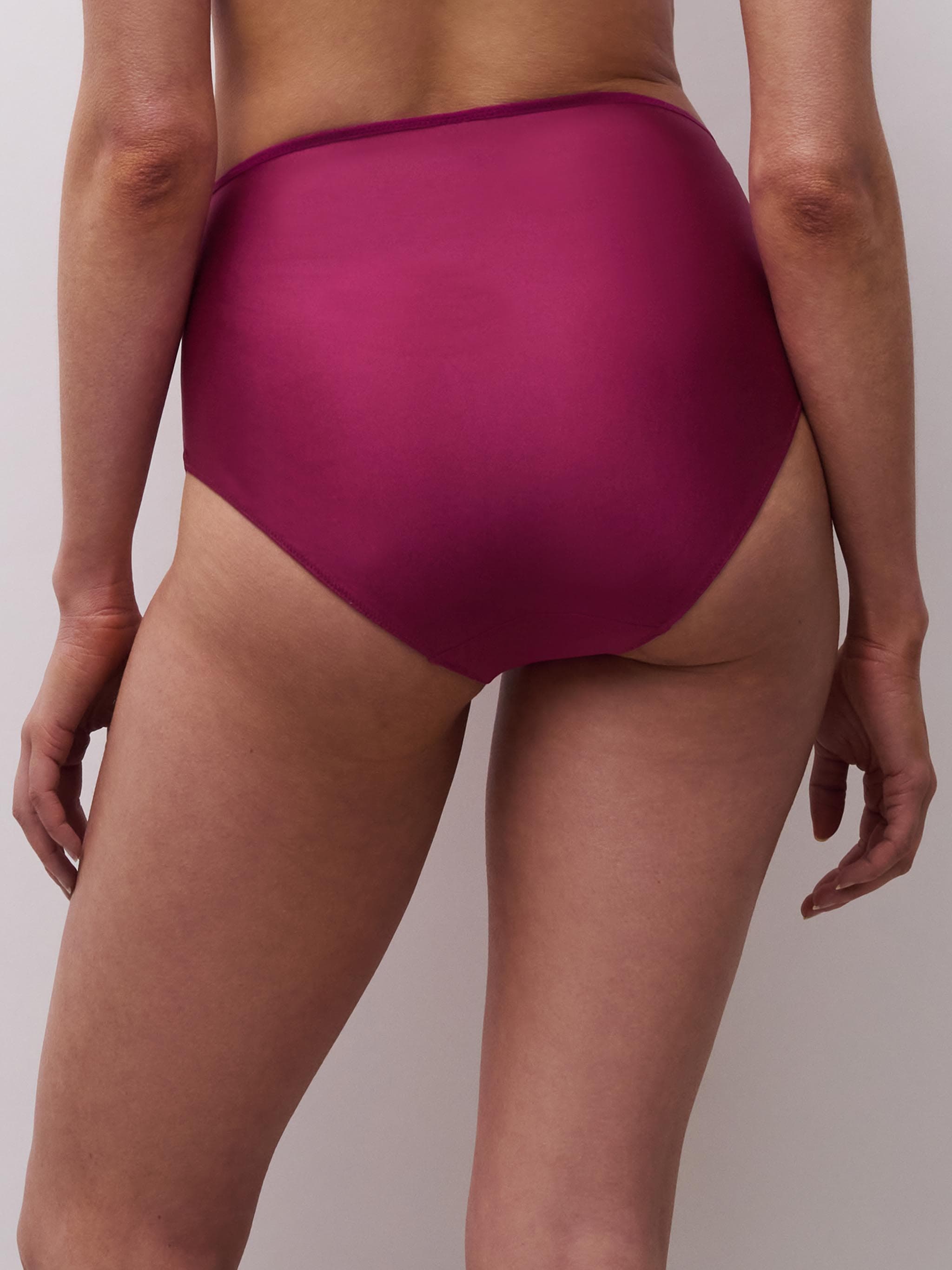 Culotte taille haute - Fuschia foncé multicolore