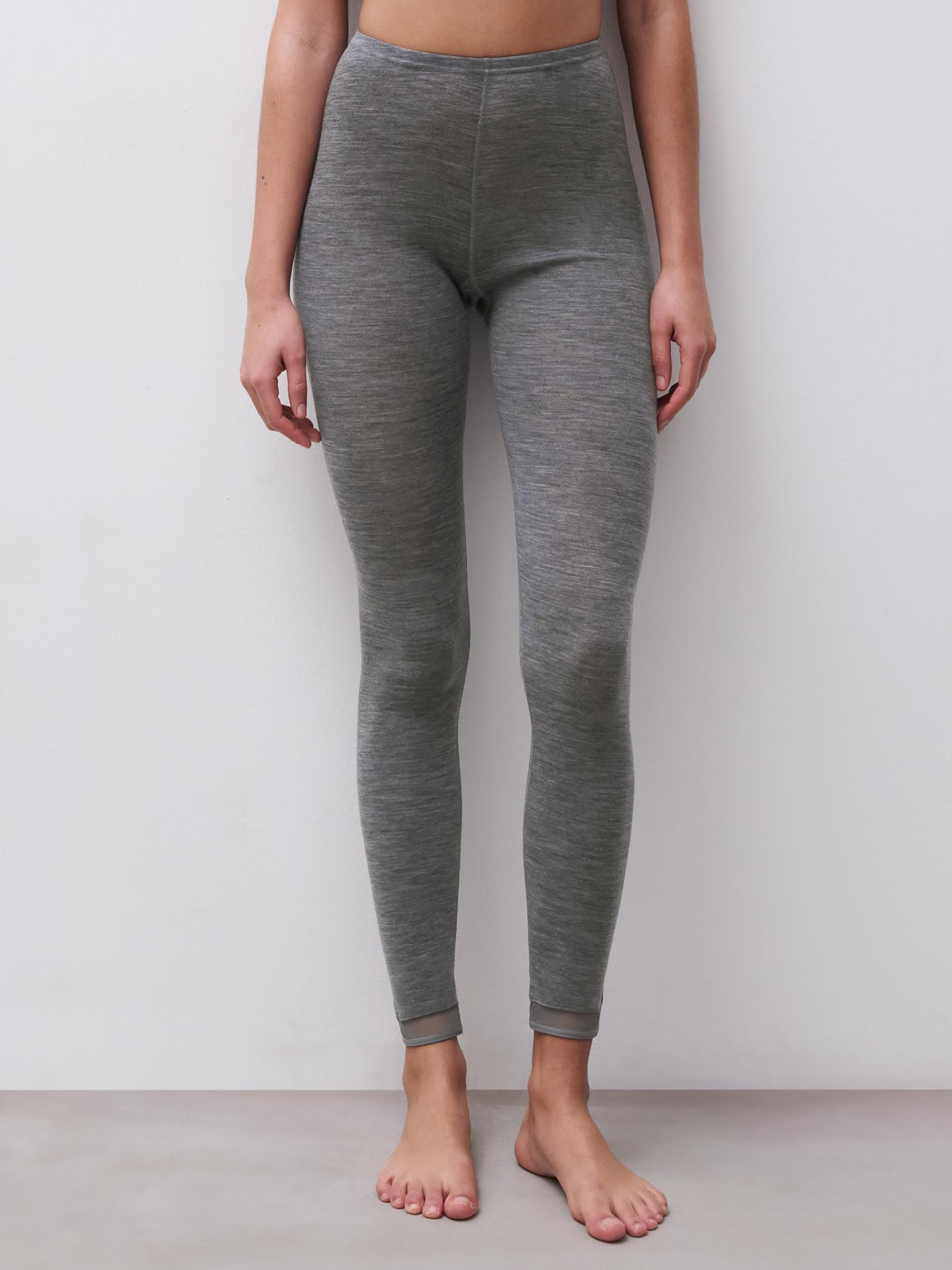 Leggings - Gris chiné