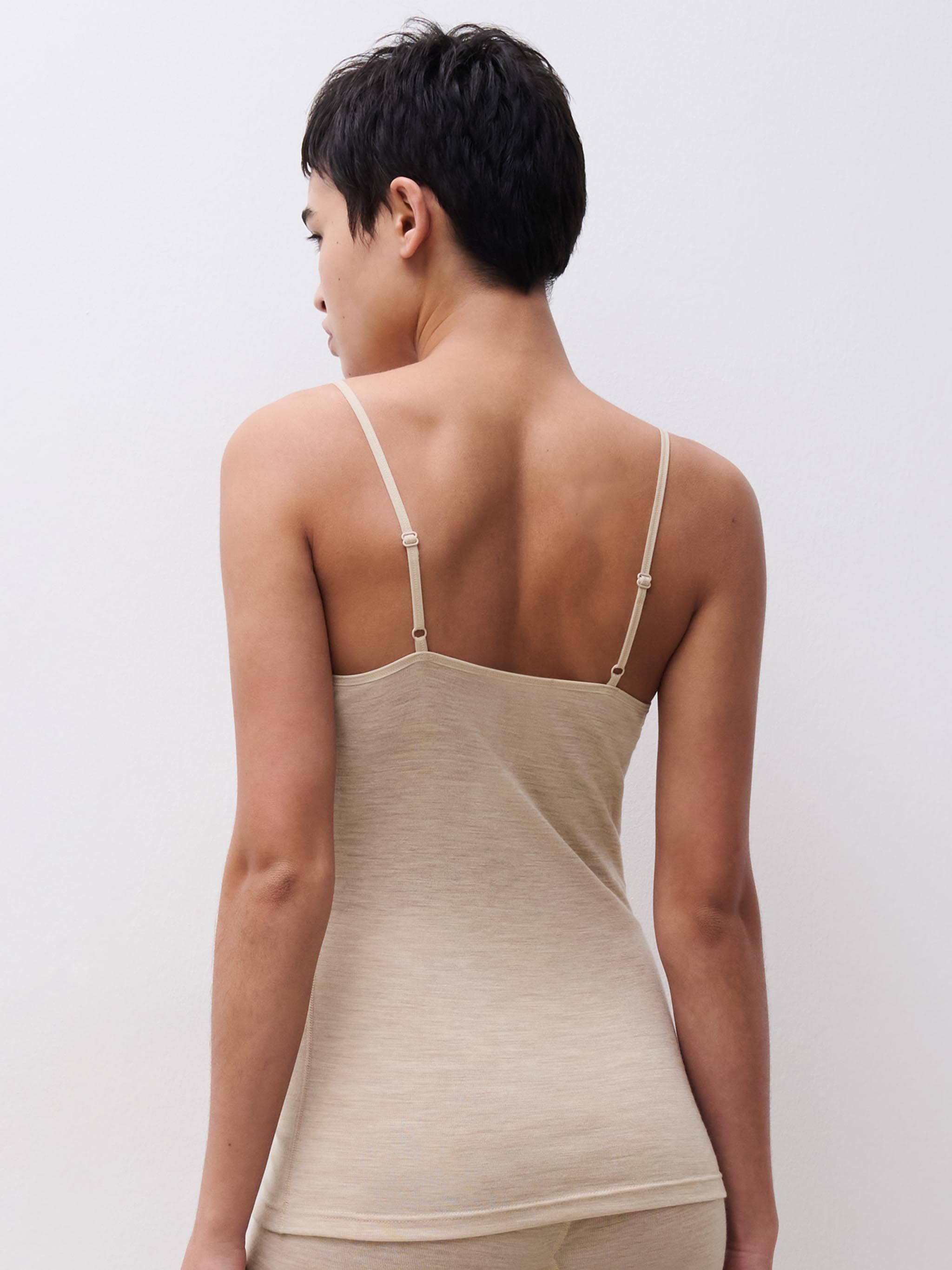 Spetslinne - Beige Chiné