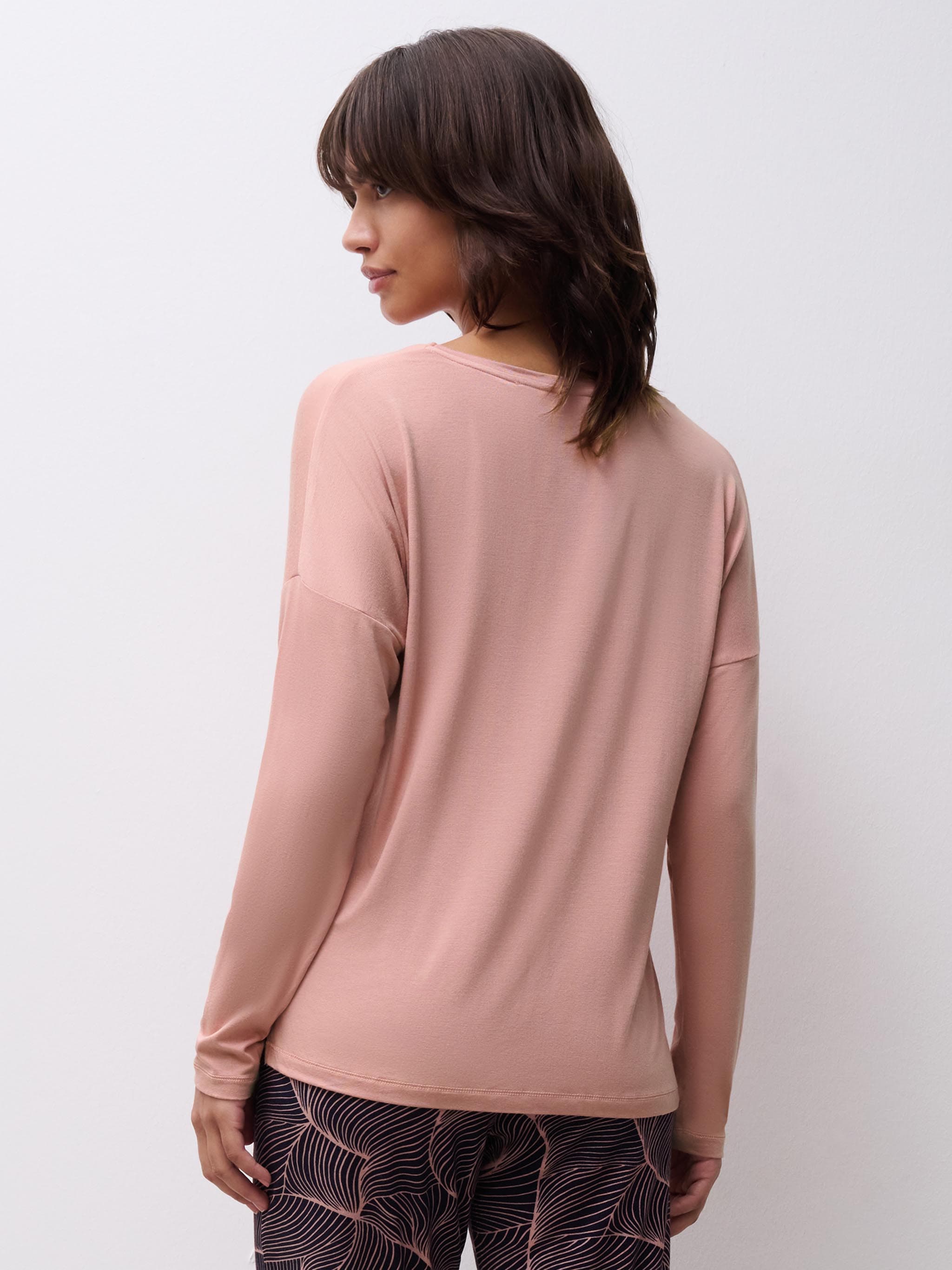 T-shirt manches longues - Fond de teint